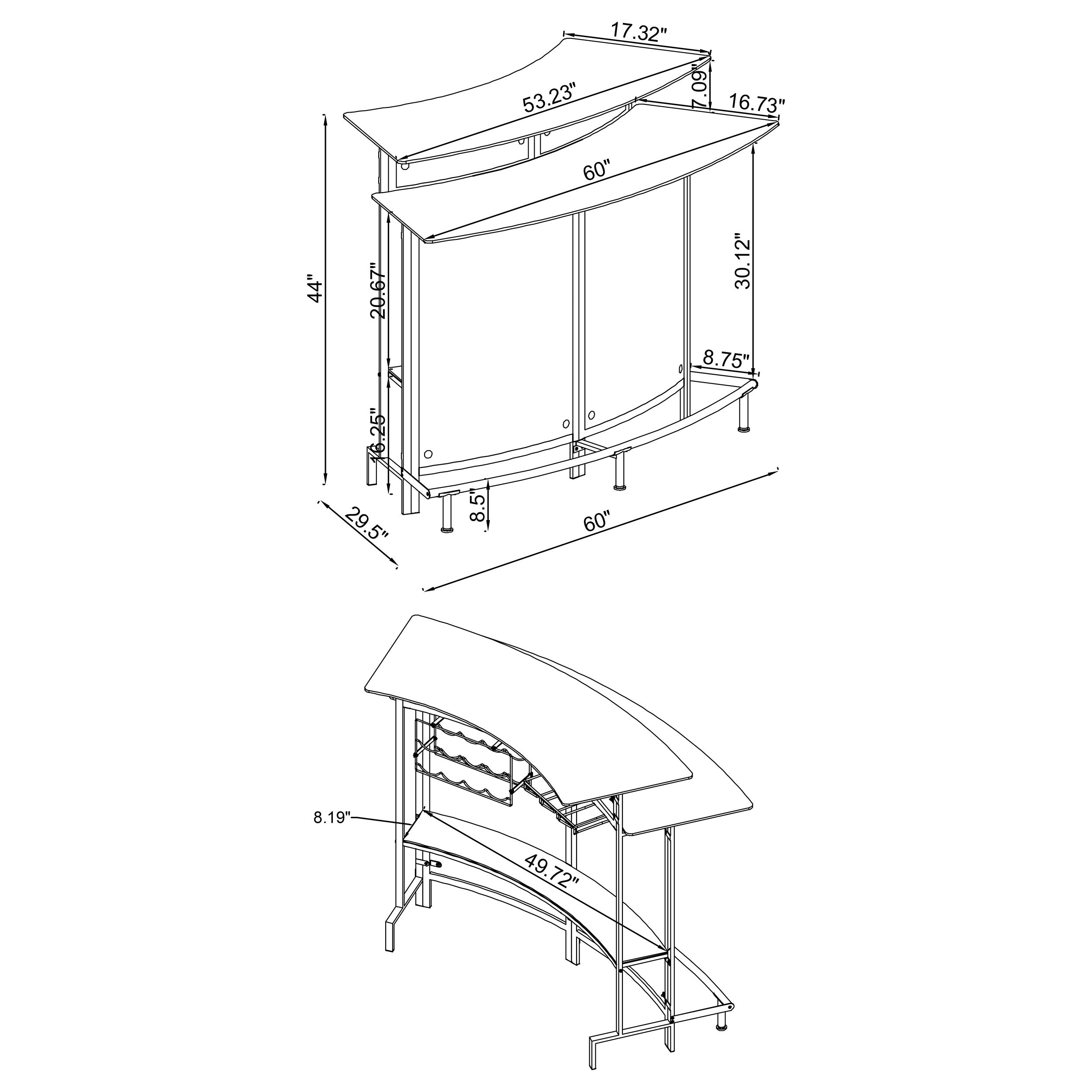 Keystone Home Bar - Ideal Furniture (Fresno,CA)