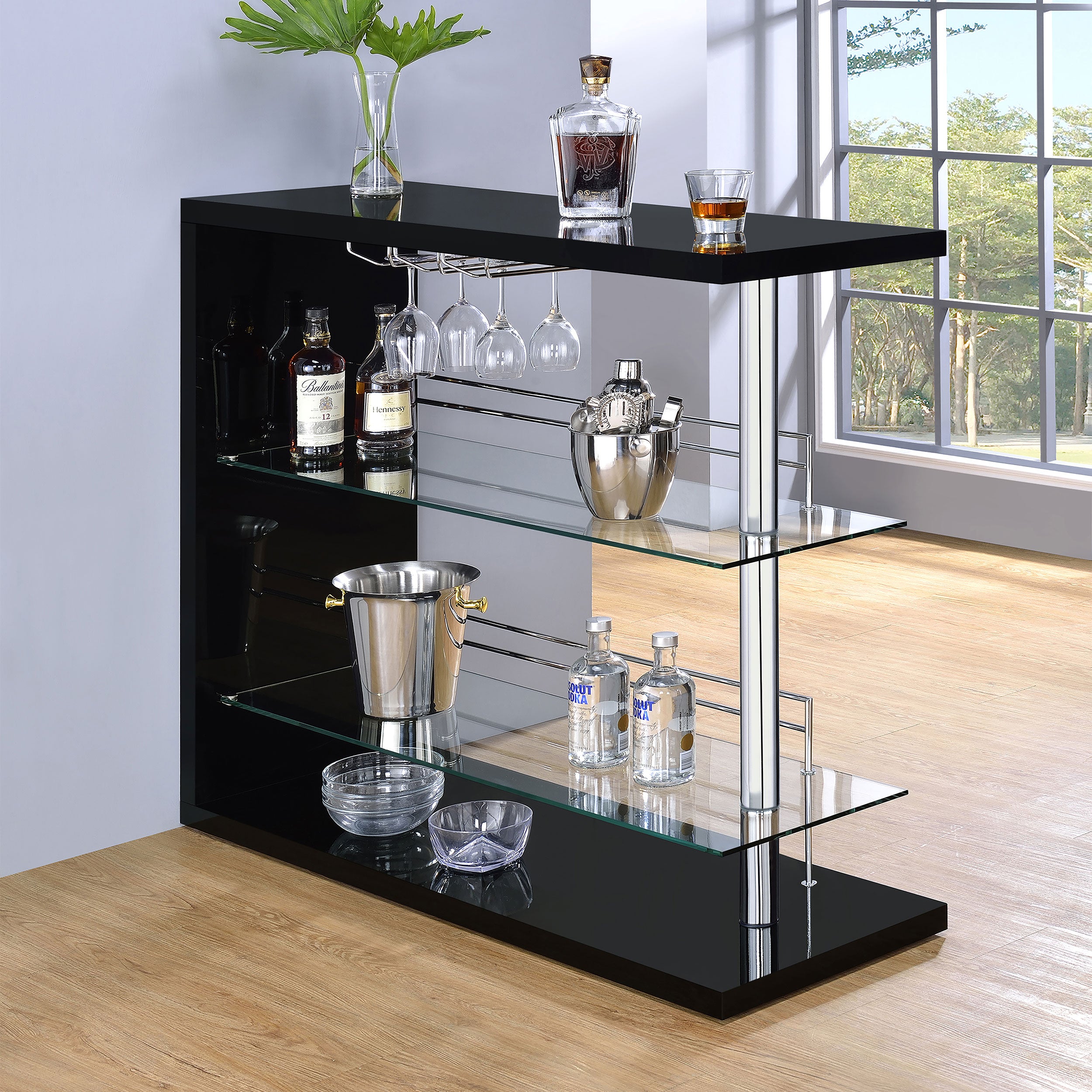 Prescott Bar Shelf - Ideal Furniture (Fresno,CA)