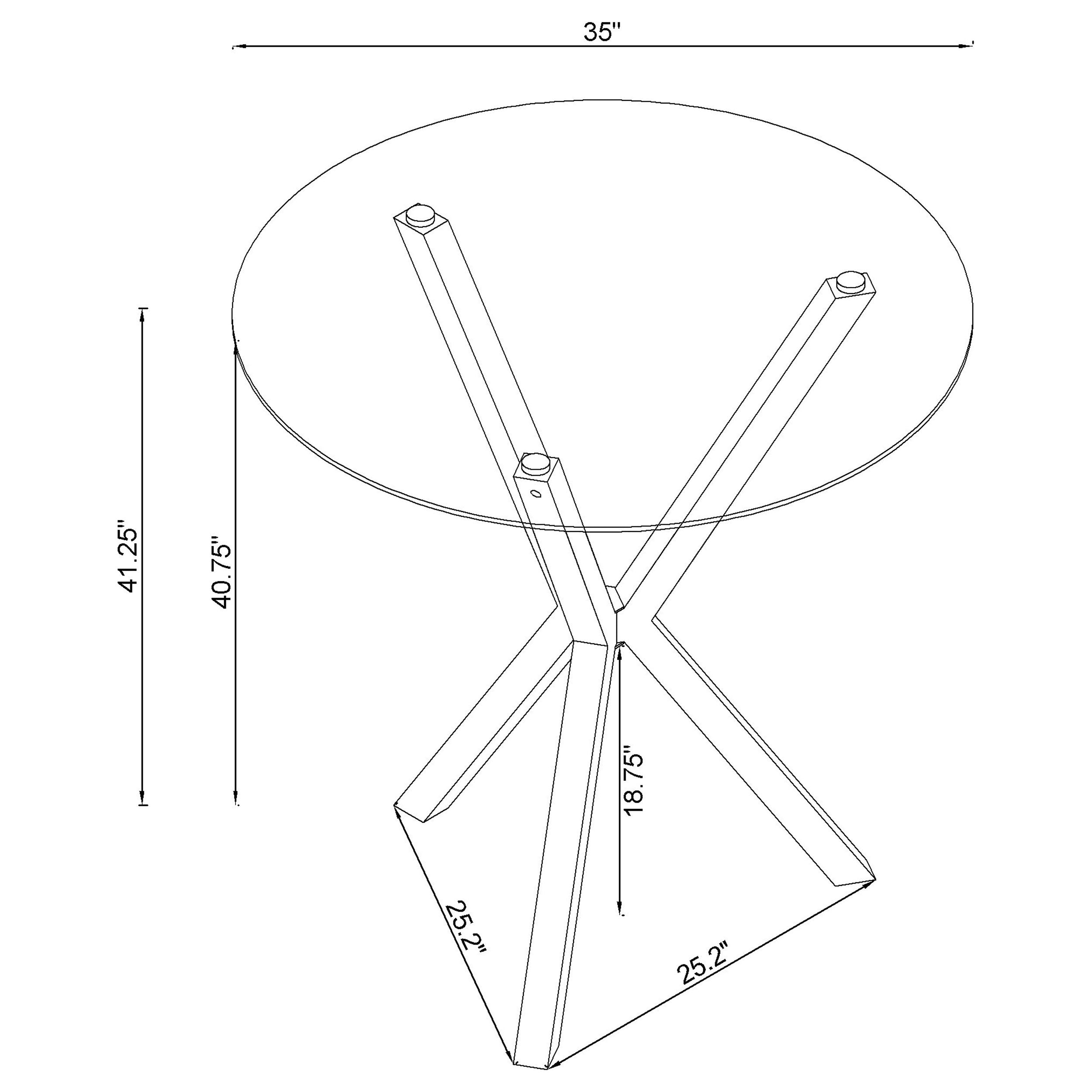 Denali Bar Table - Ideal Furniture (Fresno,CA)