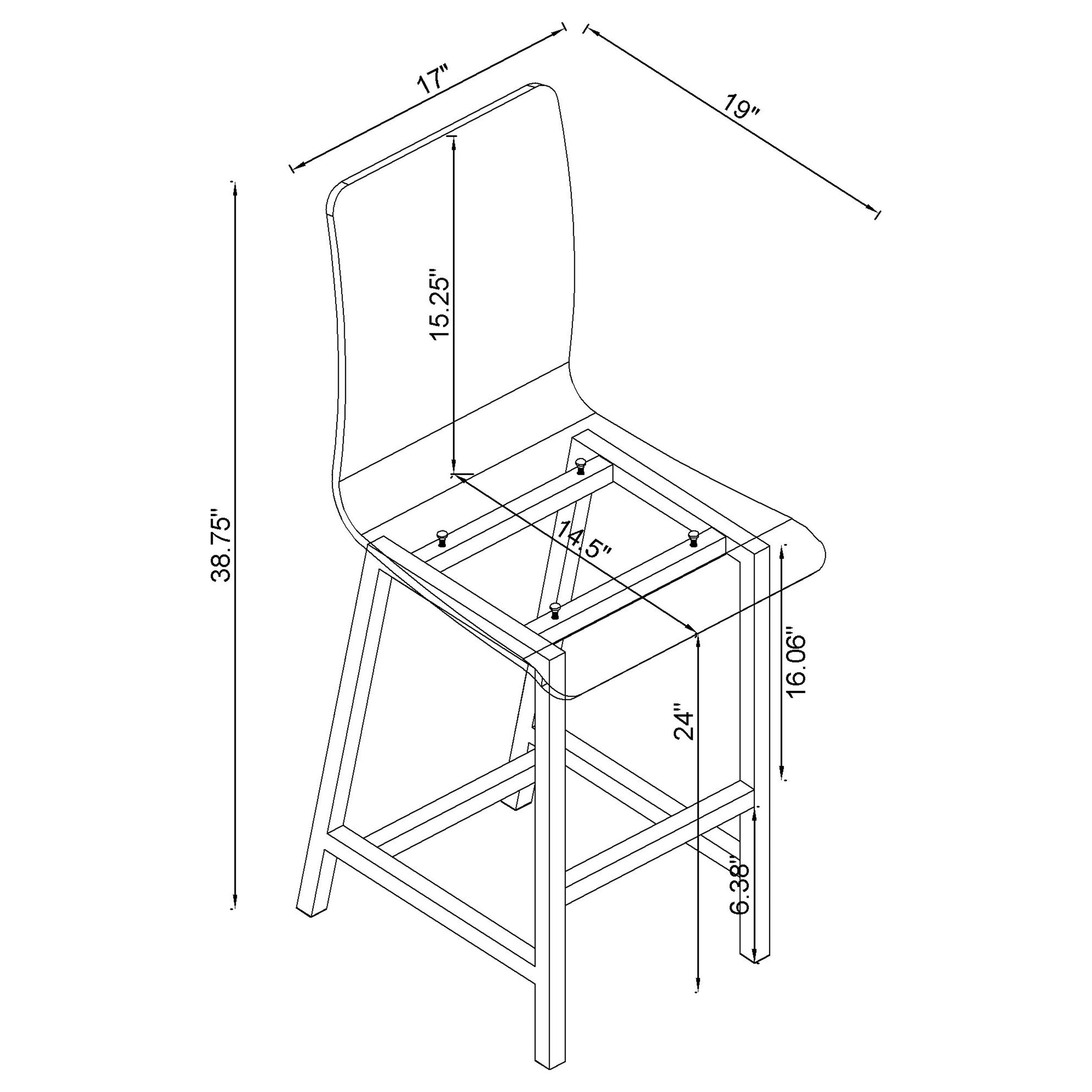 Juelia Counter Chair - Ideal Furniture (Fresno,CA)
