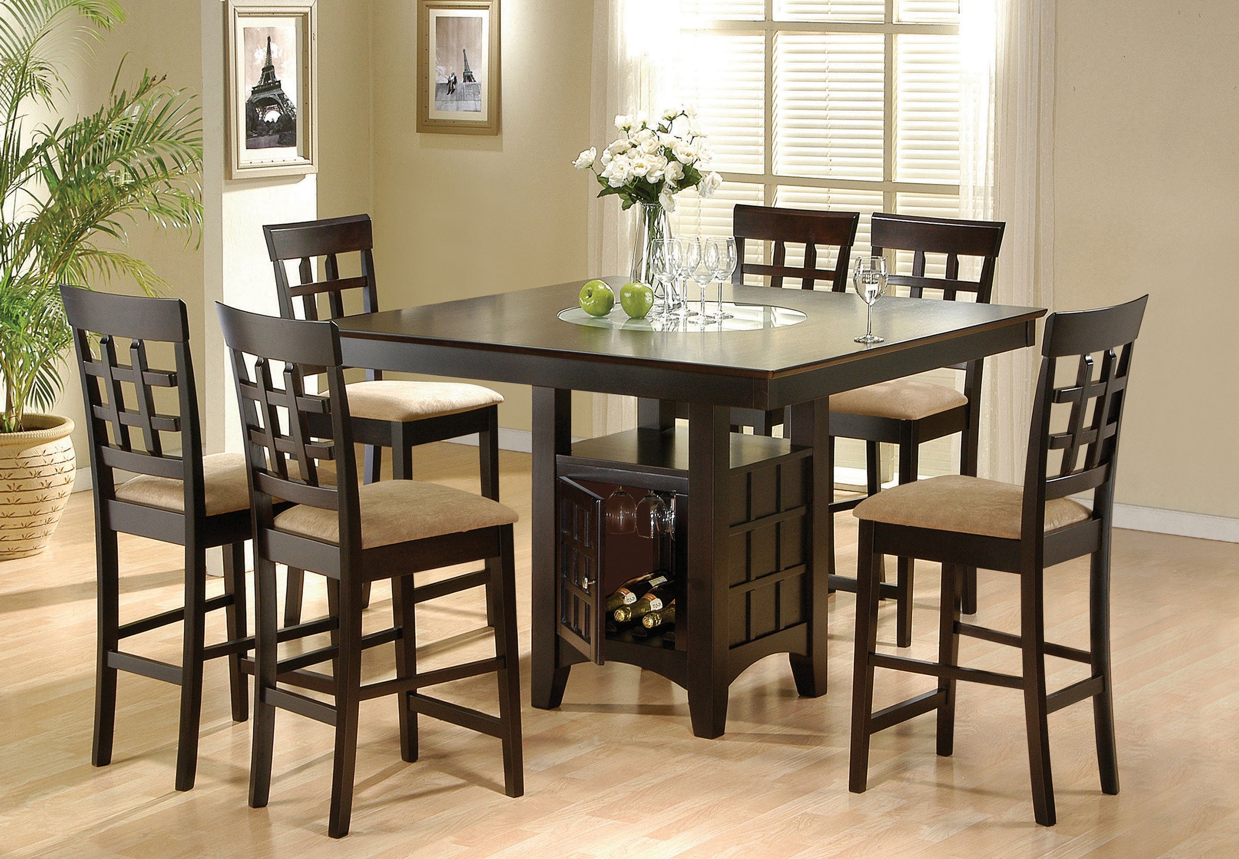 Gabriel Counter Height Dining Set - Ideal Furniture (Fresno,CA)
