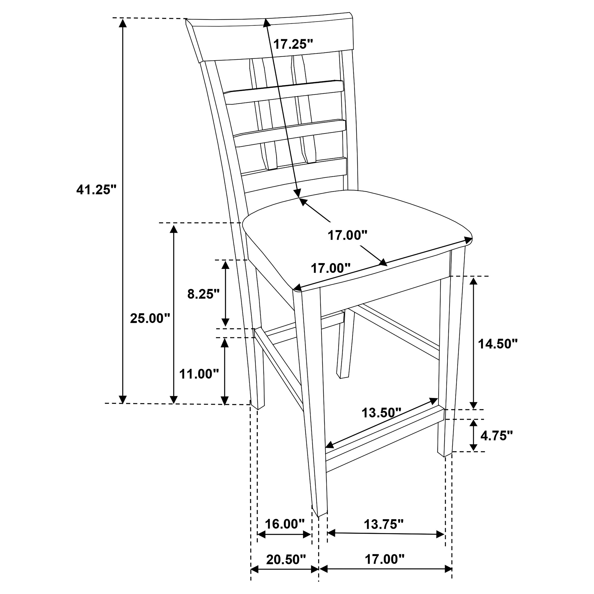 Gabriel Counter Height Dining Set - Ideal Furniture (Fresno,CA)