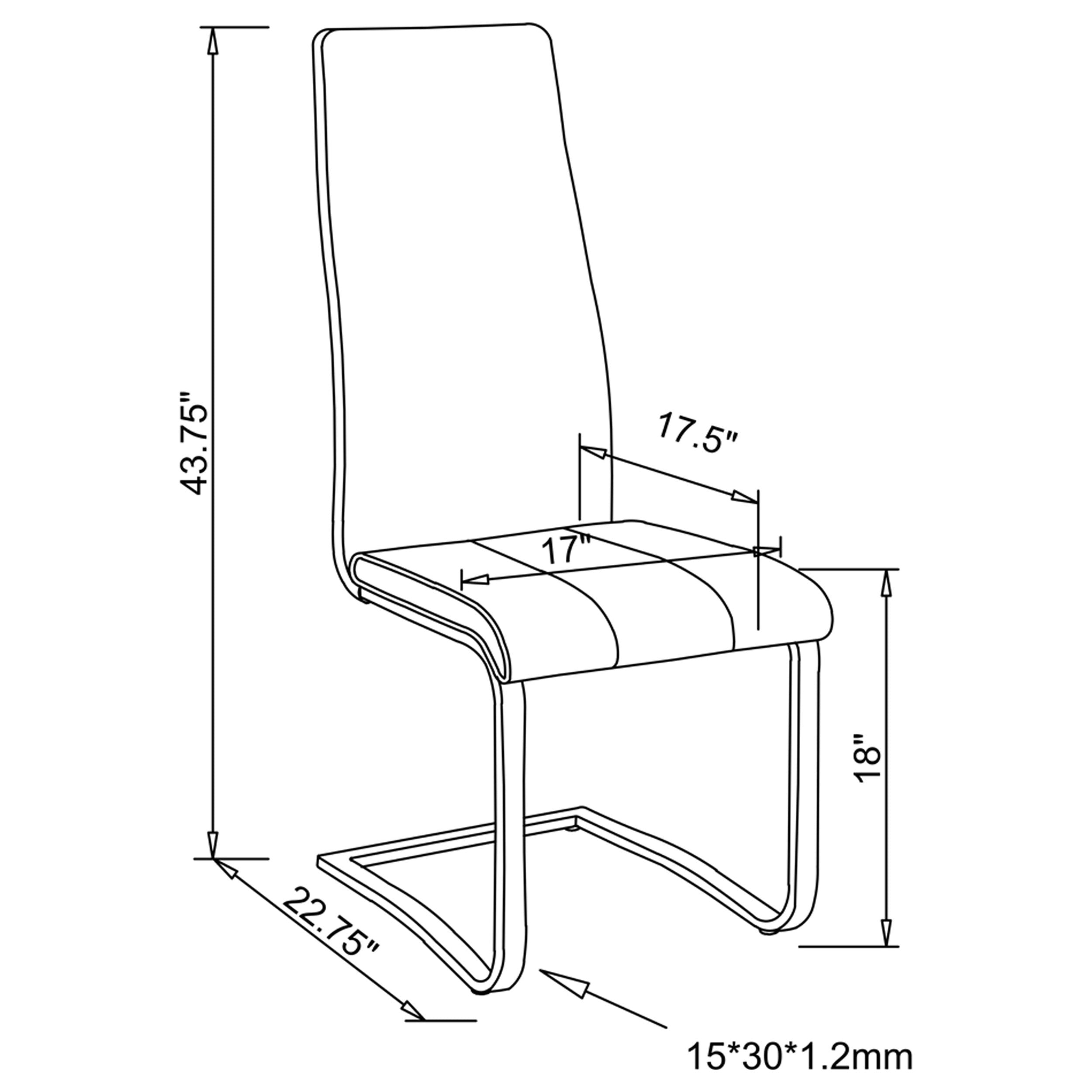 Montclair Side Chairs - Ideal Furniture (Fresno,CA)