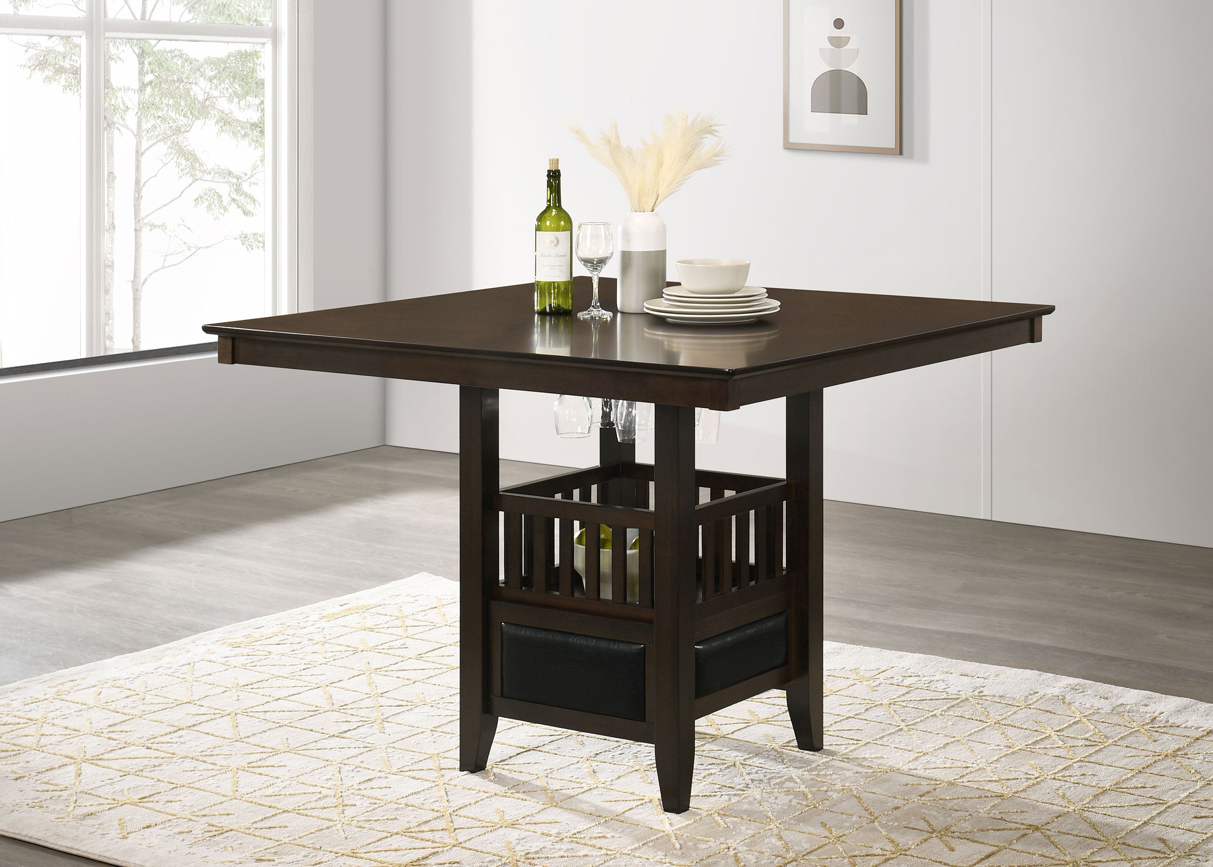 Jaden Counter Height Dining Table - Ideal Furniture (Fresno,CA)
