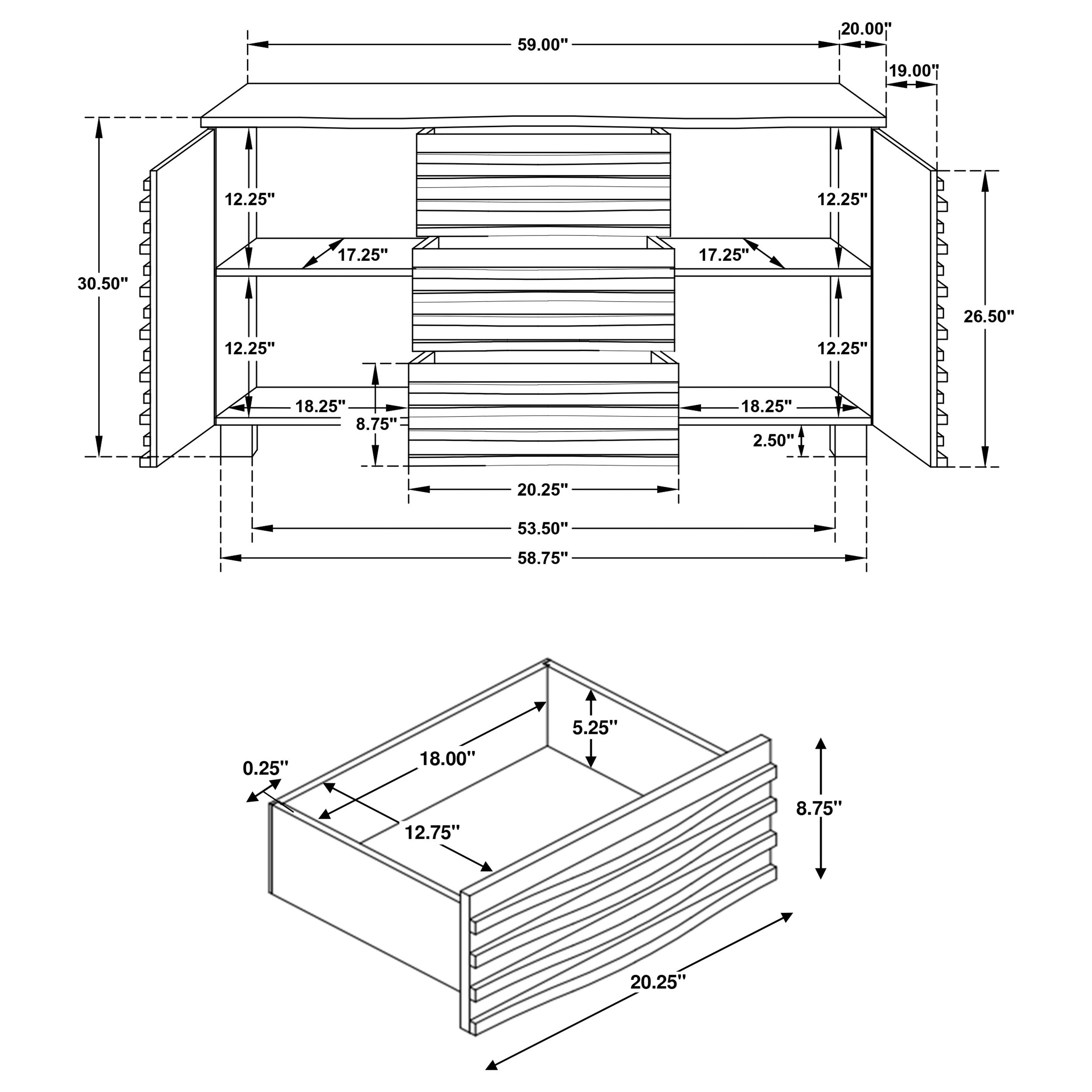 Stanton Sideboard - Ideal Furniture (Fresno,CA)