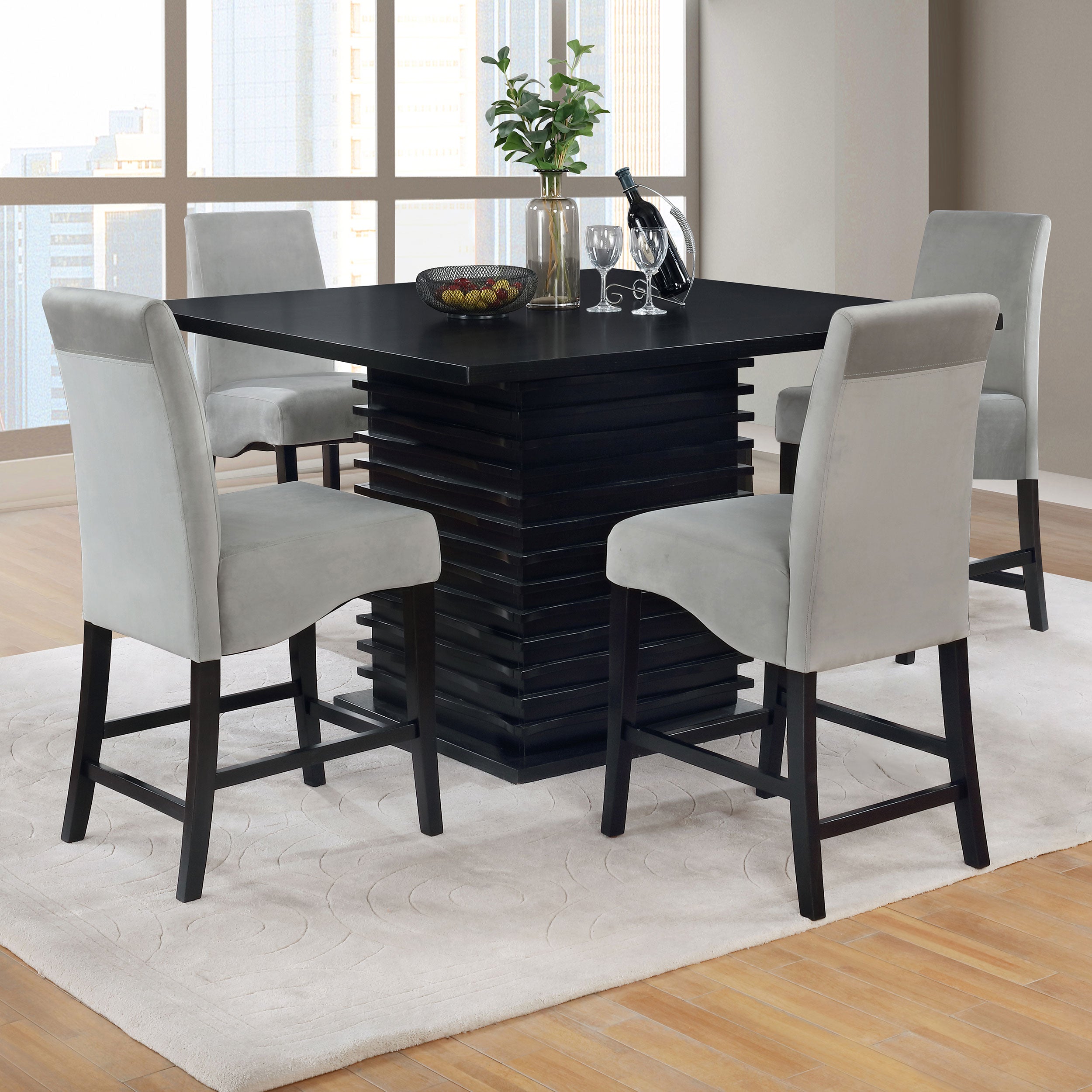 Stanton Counter Height Dining Set - Ideal Furniture (Fresno,CA)