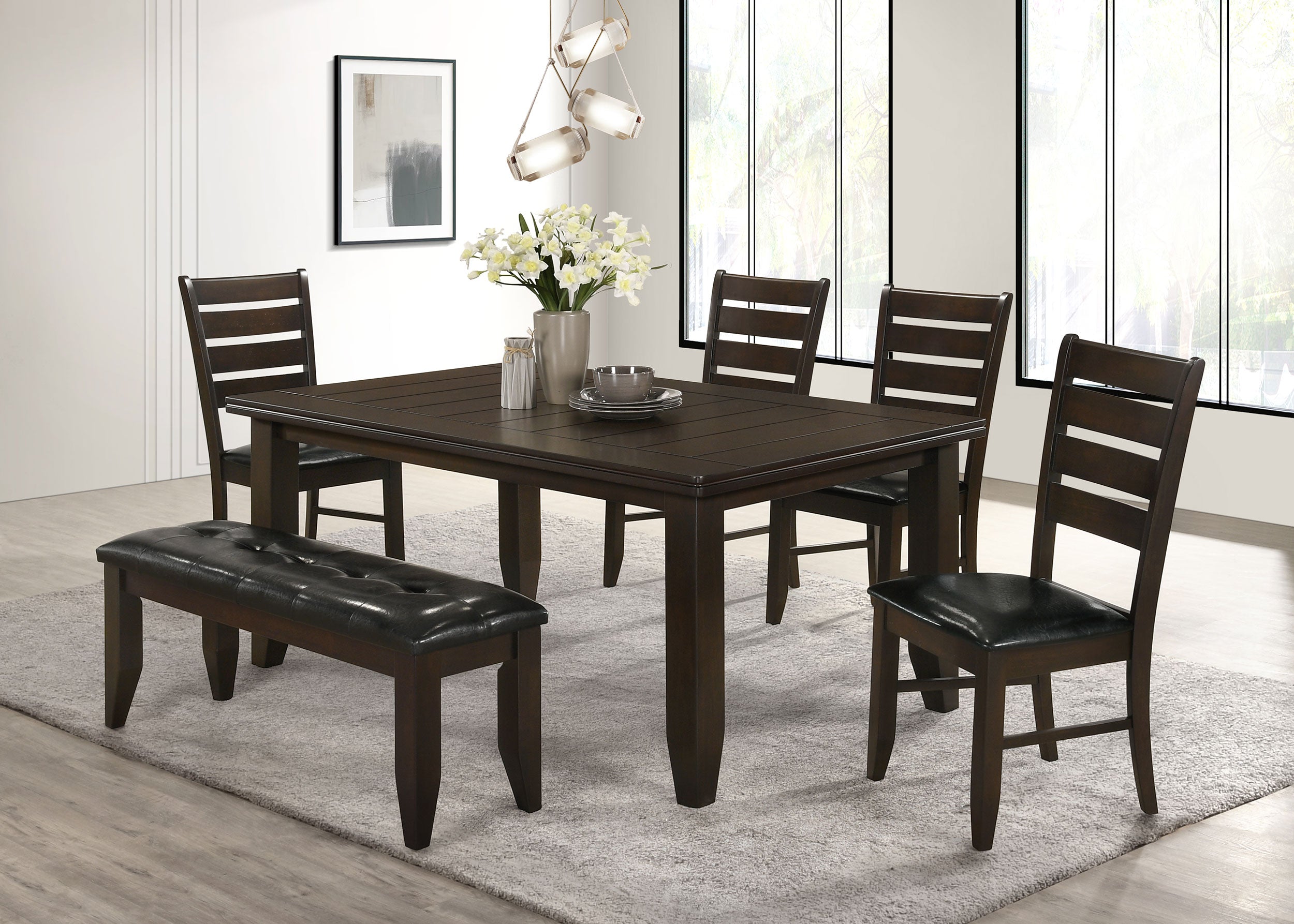 Dalila Dining Set - Ideal Furniture (Fresno,CA)