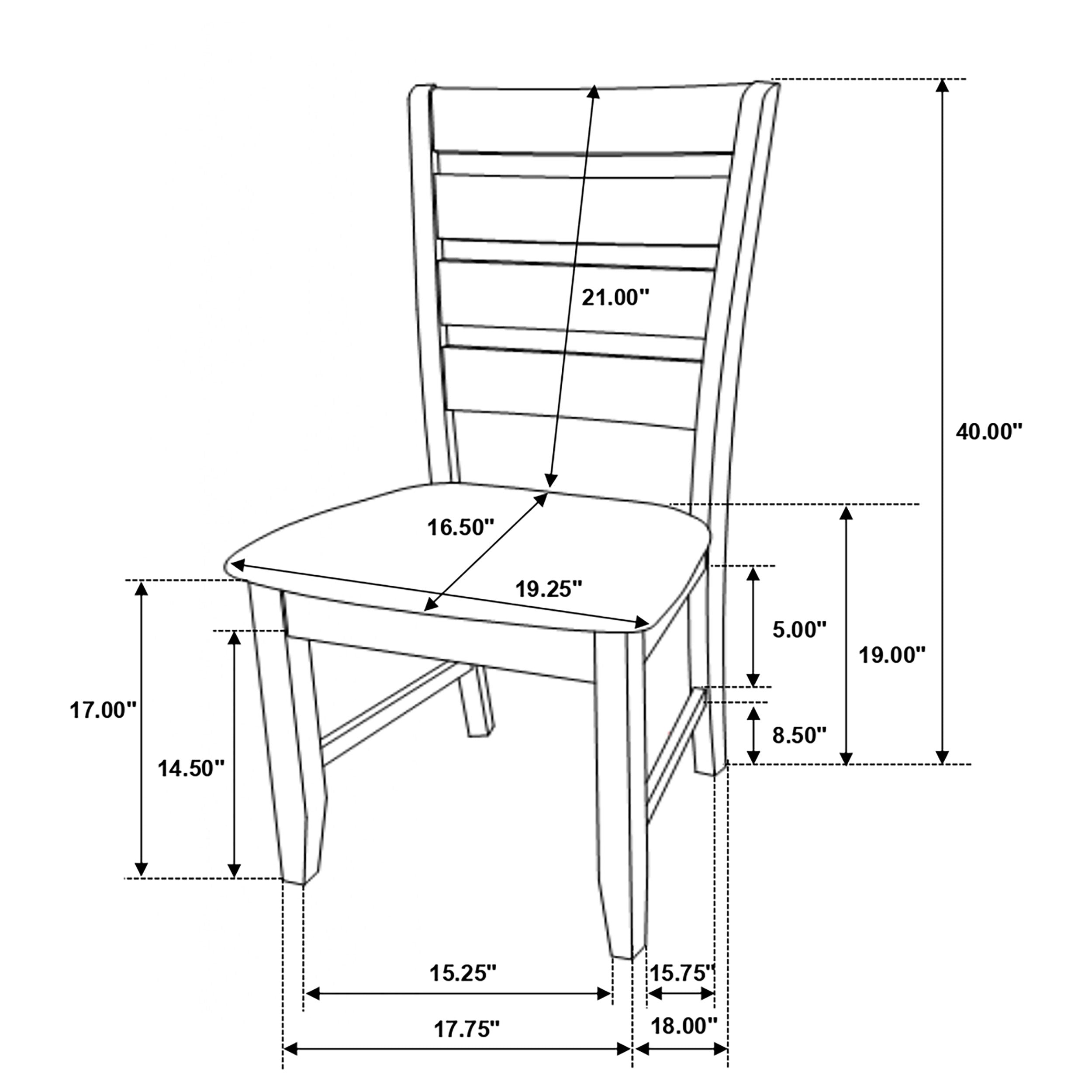 Dalila Dining Side Chair - Ideal Furniture (Fresno,CA)