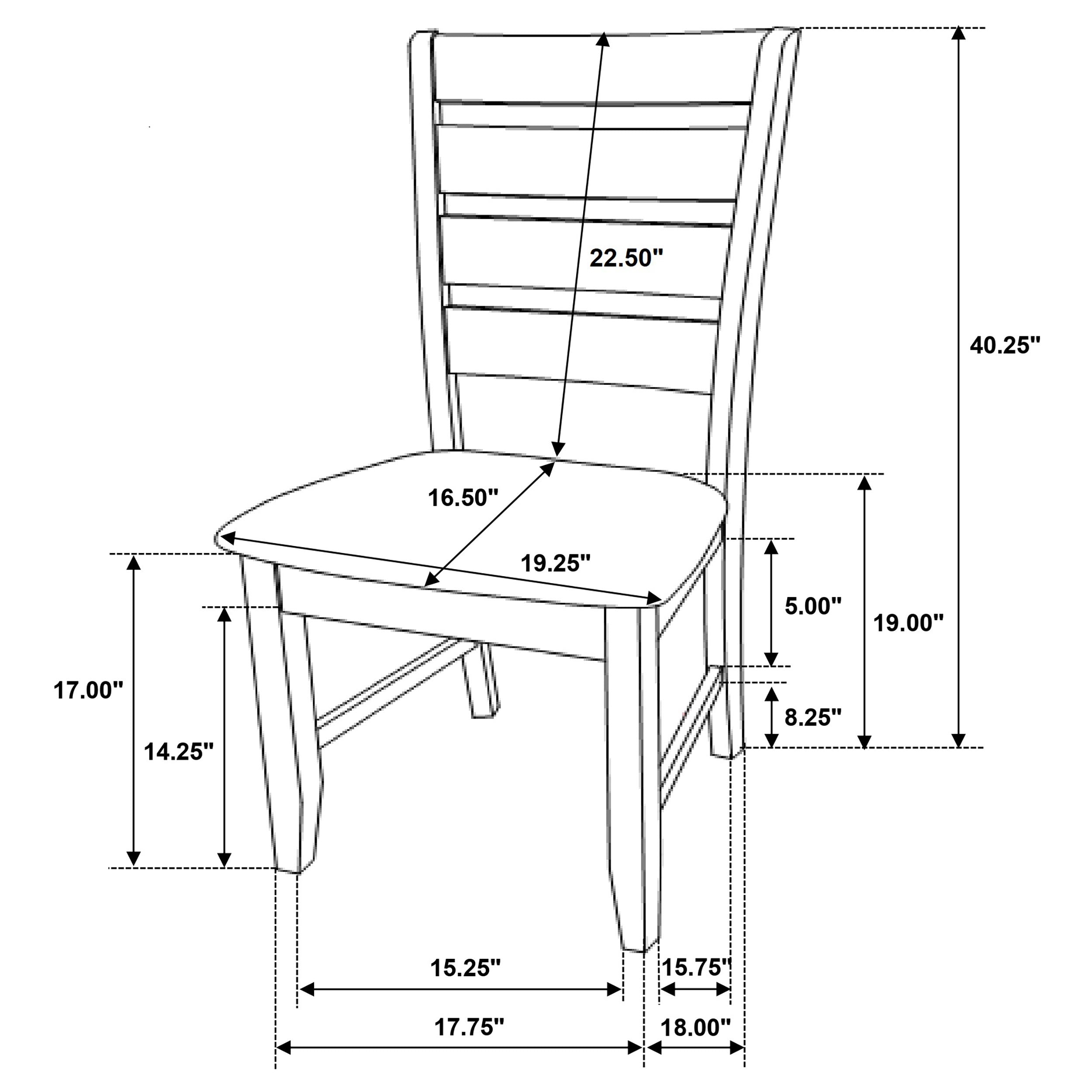 Dalila Dining Side Chair - Ideal Furniture (Fresno,CA)
