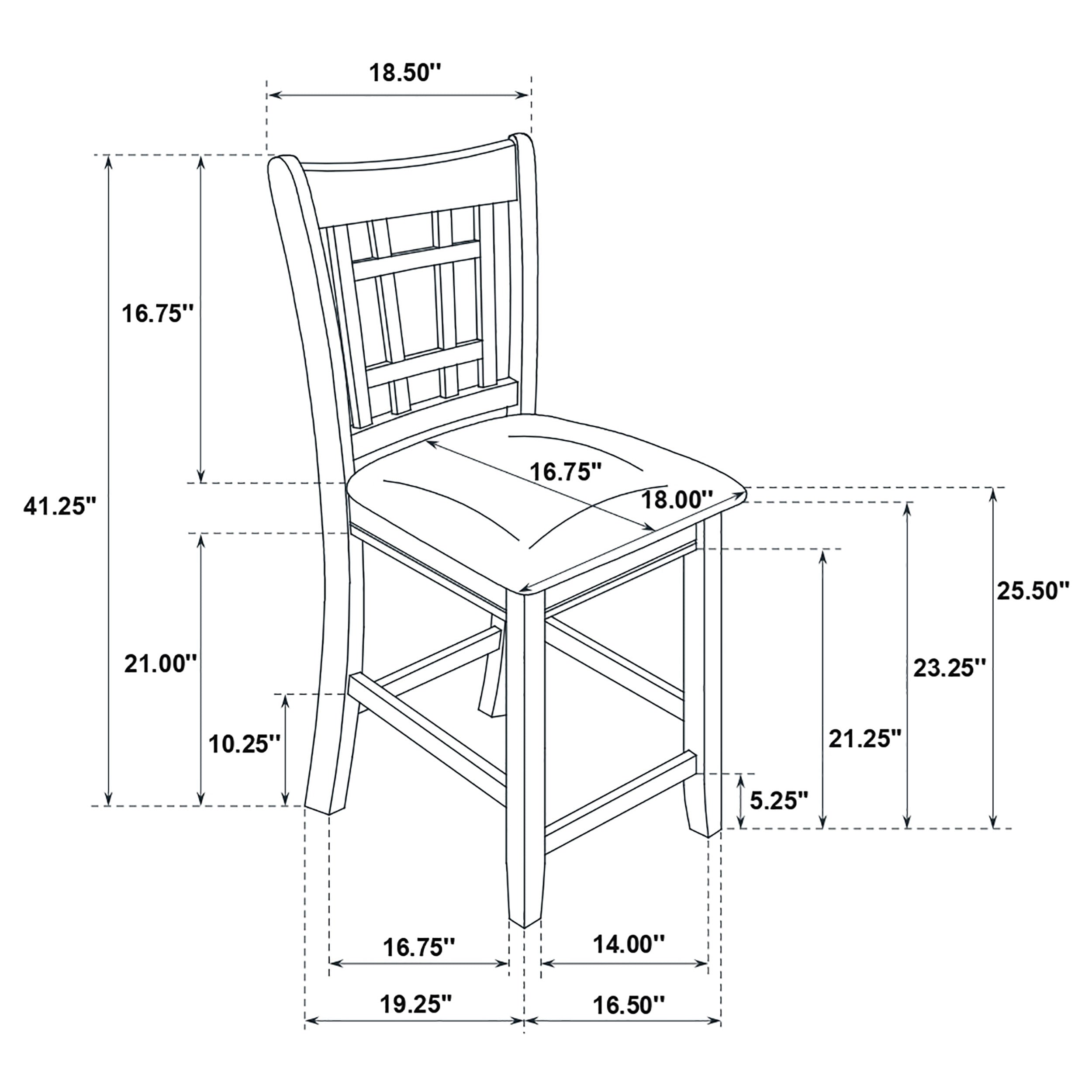 Lavon Counter Height Dining Set - Ideal Furniture (Fresno,CA)