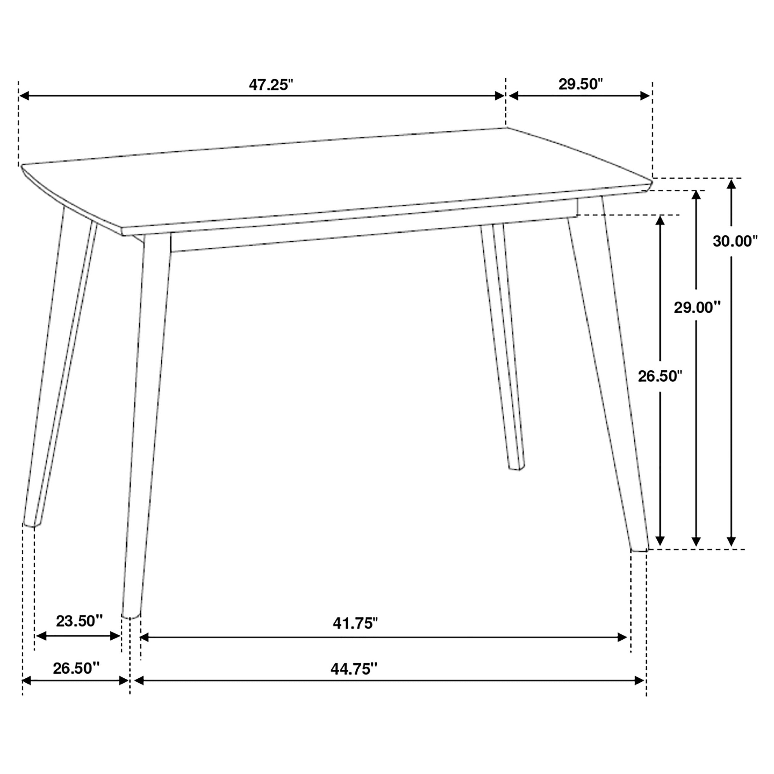 Kersey Dining Table - Ideal Furniture (Fresno,CA)