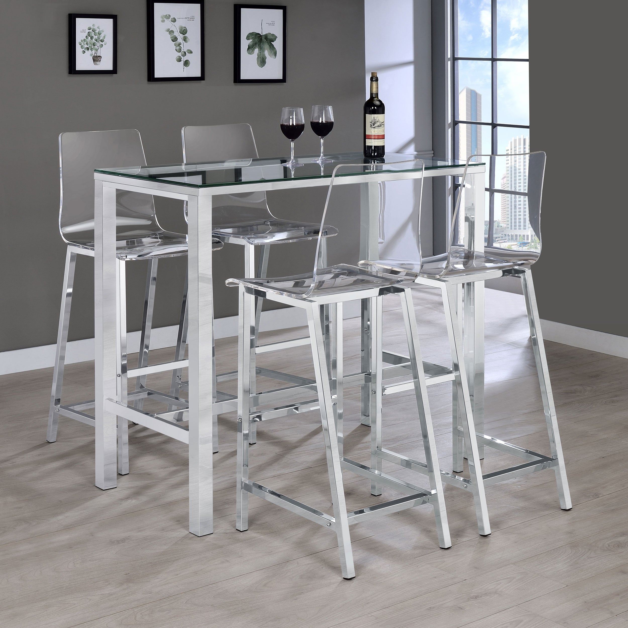Tolbert Bar Table Set - Ideal Furniture (Fresno,CA)