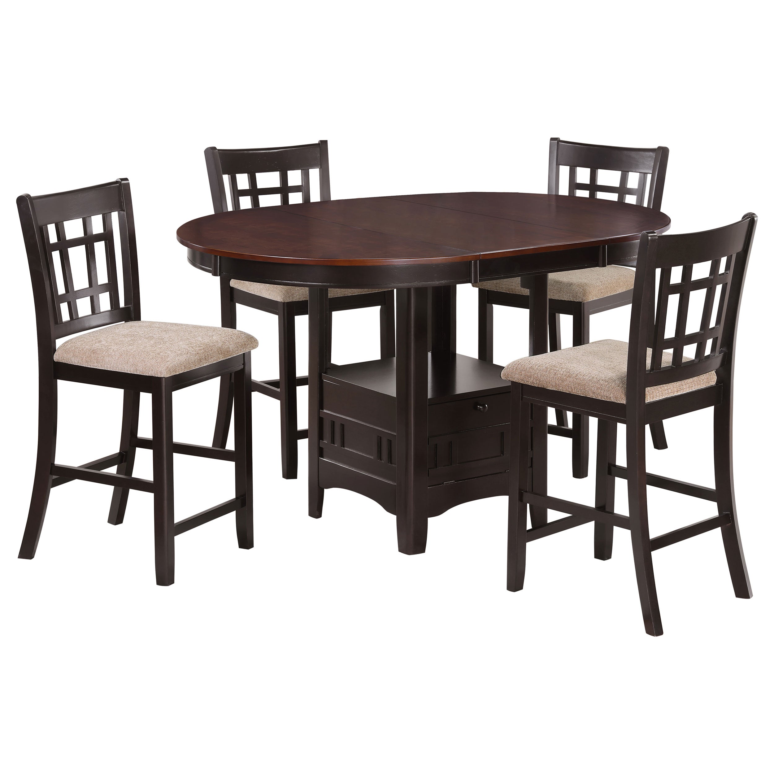 Lavon Counter Height Dining Set - Ideal Furniture (Fresno,CA)