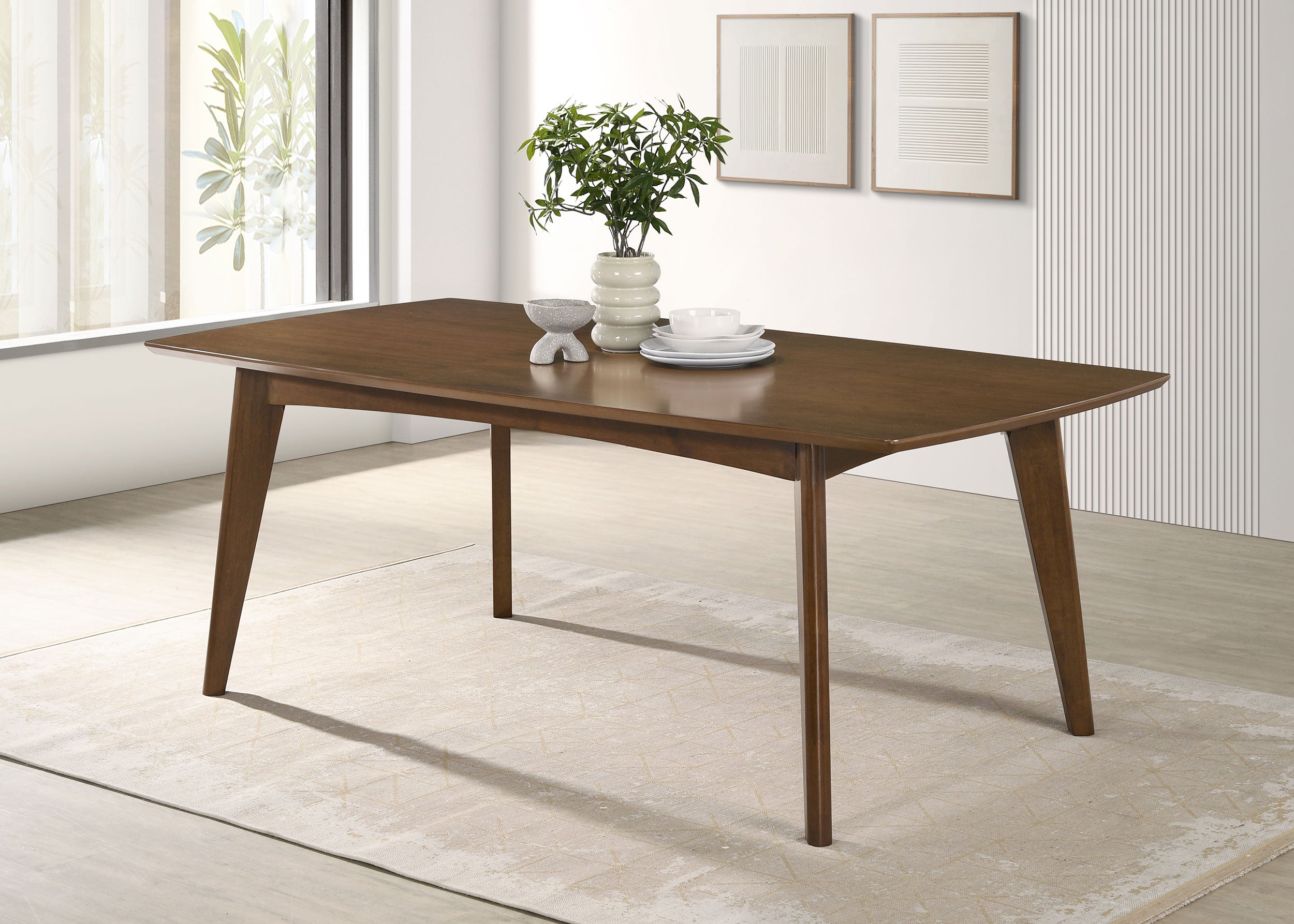 Malone Dining Table - Ideal Furniture (Fresno,CA)