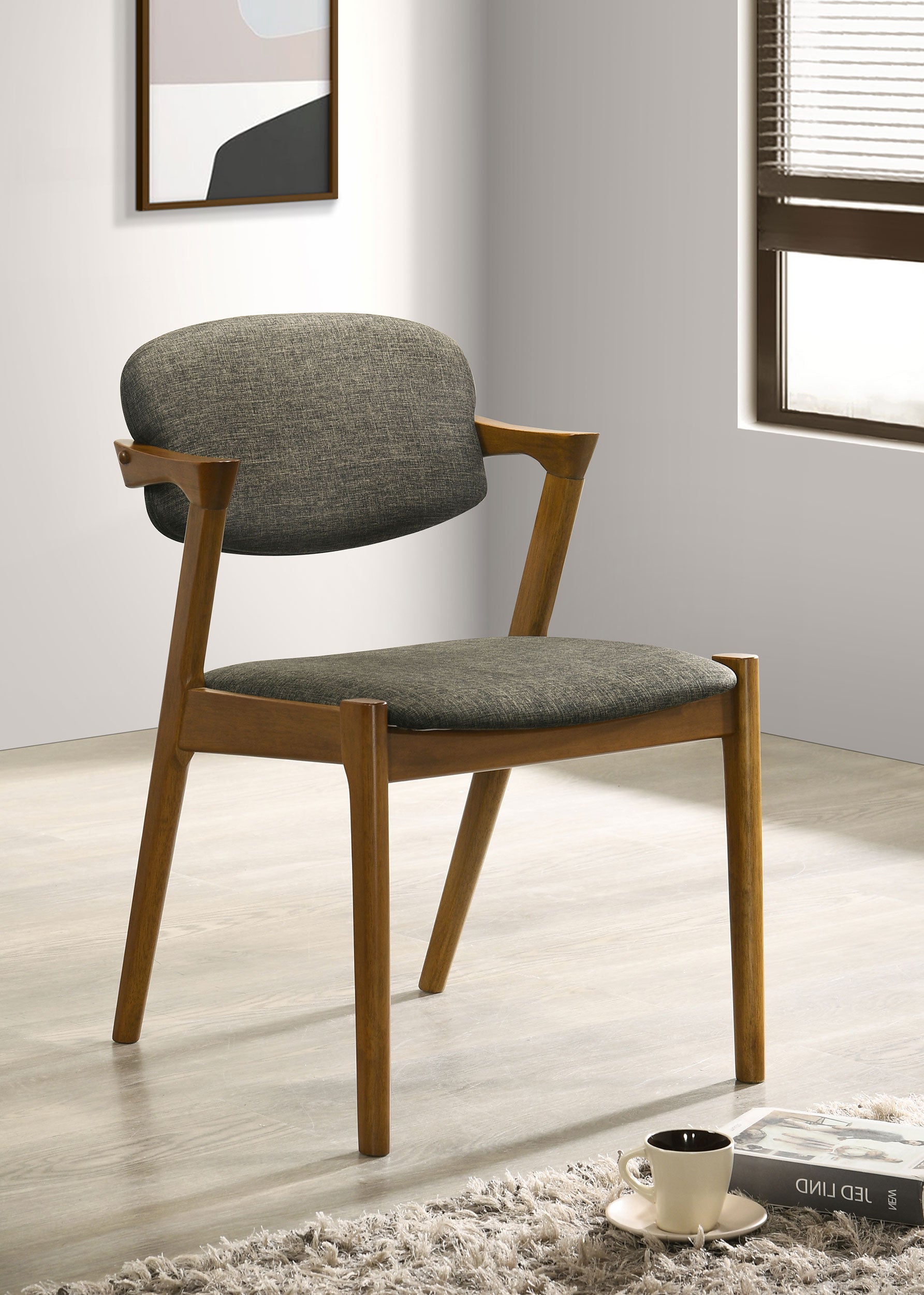 Malone Dining Arm Chair - Ideal Furniture (Fresno,CA)