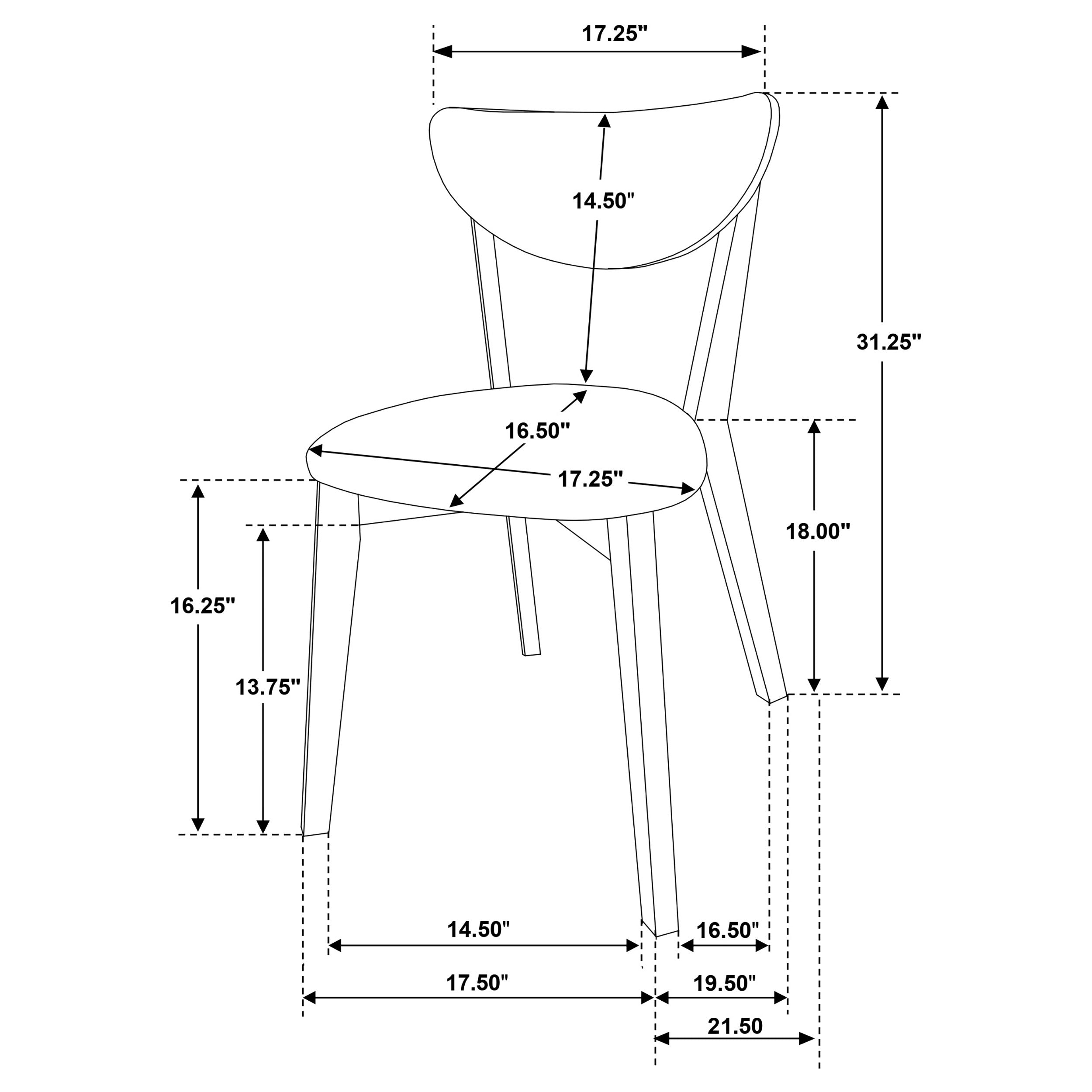 Jedda Dining Side Chair - Ideal Furniture (Fresno,CA)