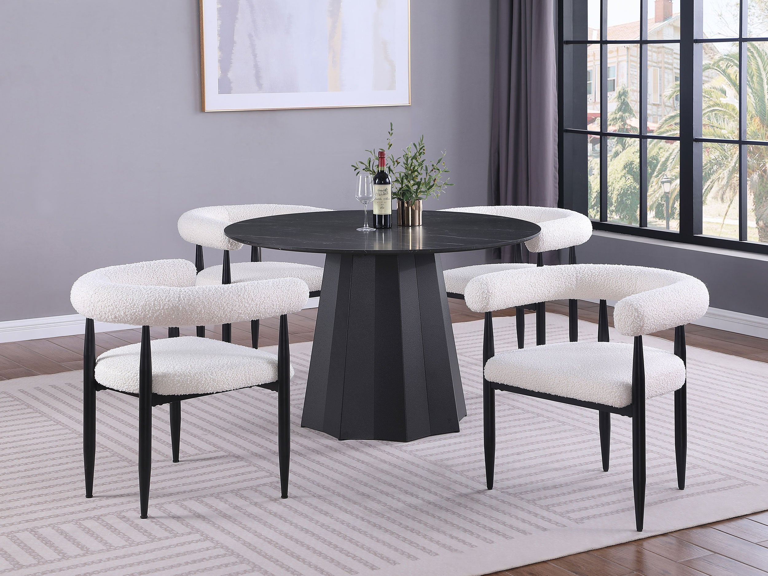 Camden 5 Pc Dining Set - Ideal Furniture (Fresno,CA)