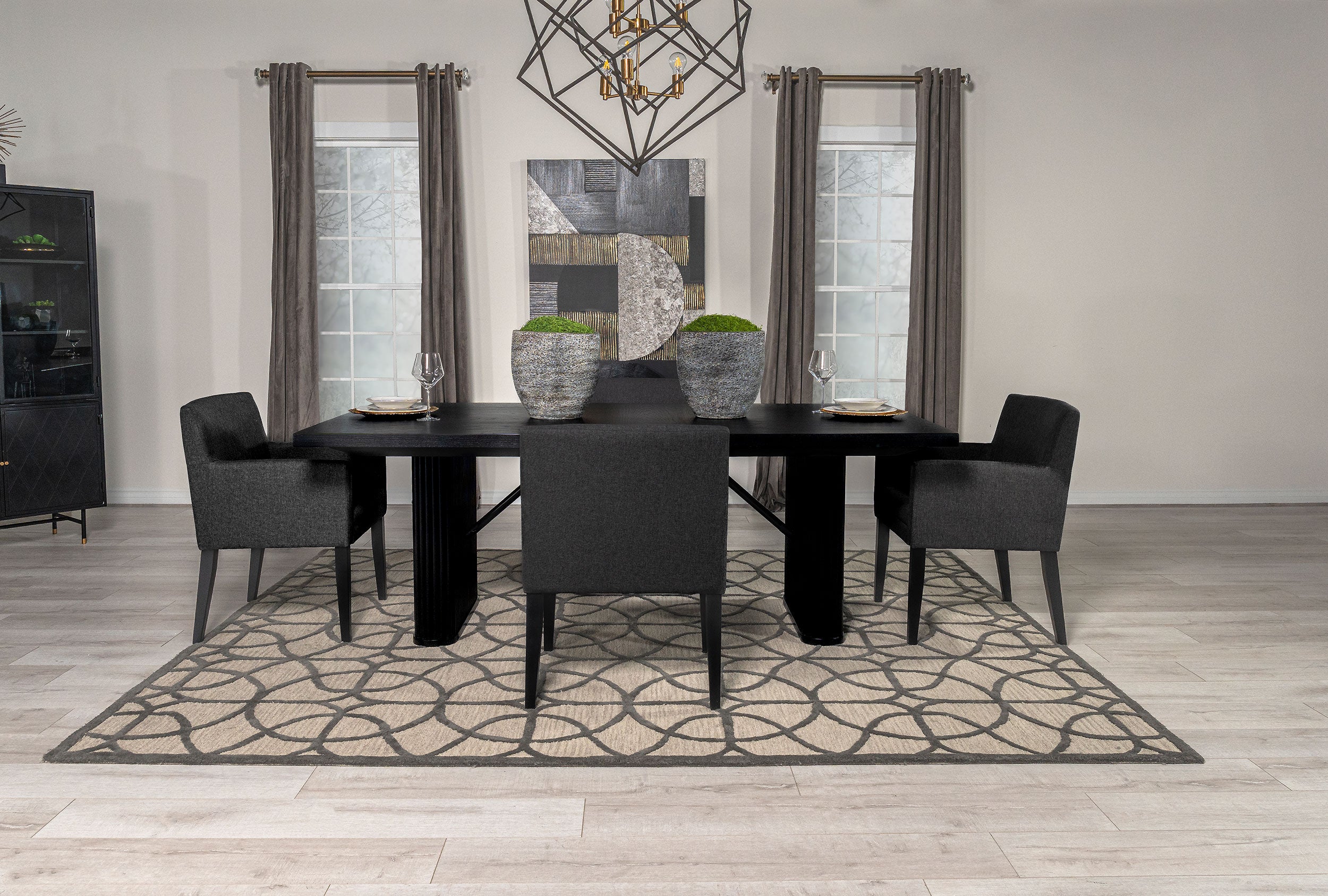 Catherine Dining Set - Ideal Furniture (Fresno,CA)