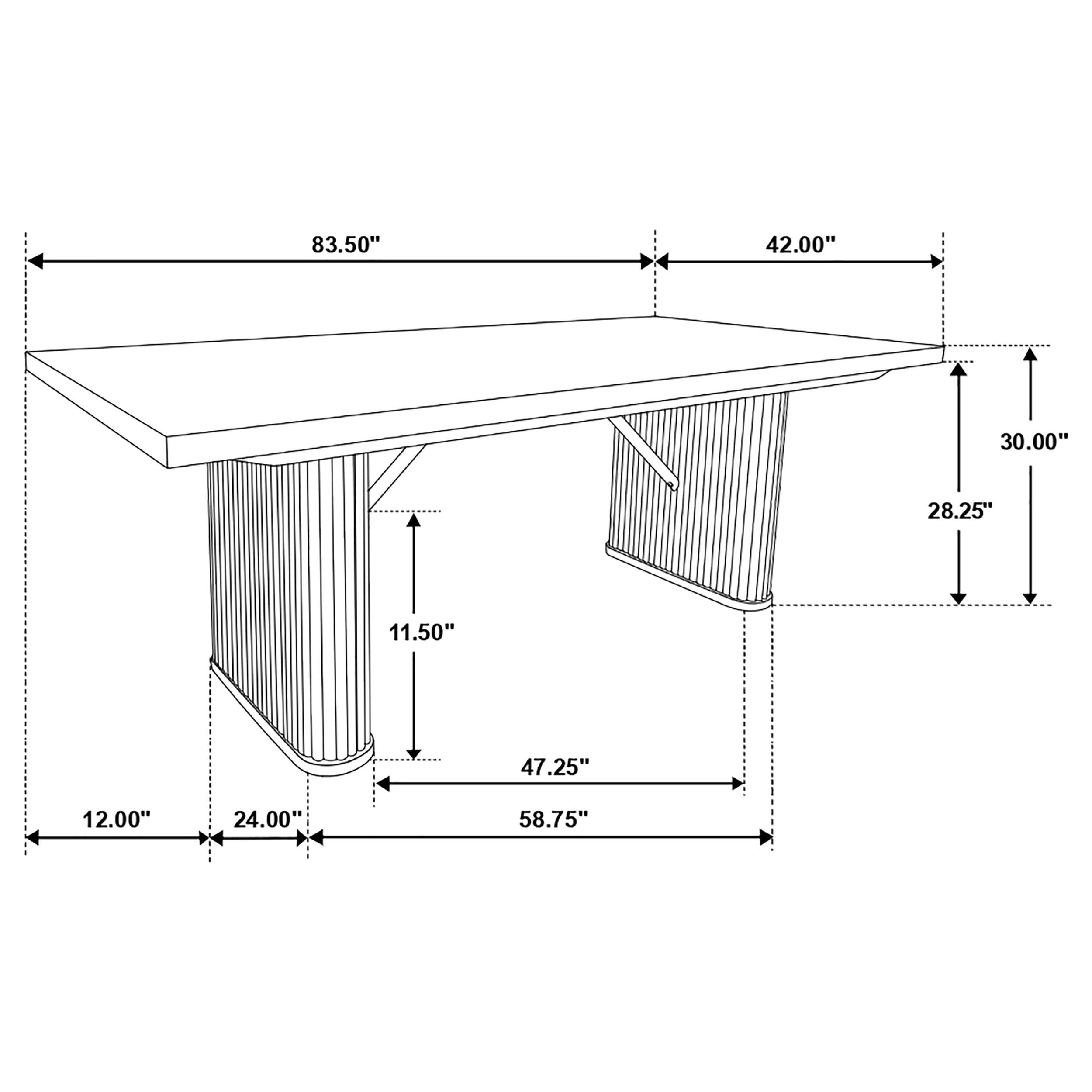 Catherine Dining Set - Ideal Furniture (Fresno,CA)