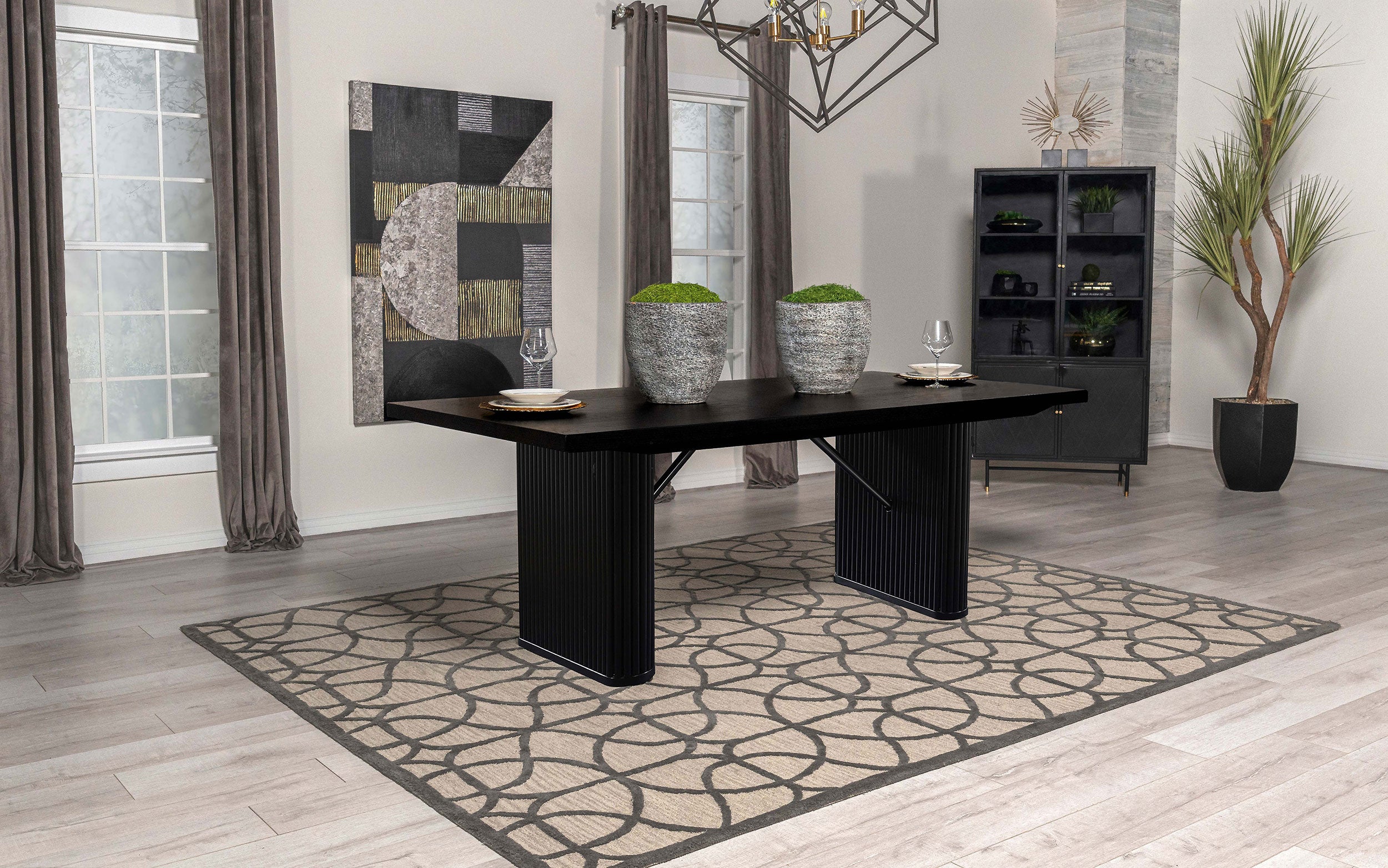 Catherine Dining Table - Ideal Furniture (Fresno,CA)