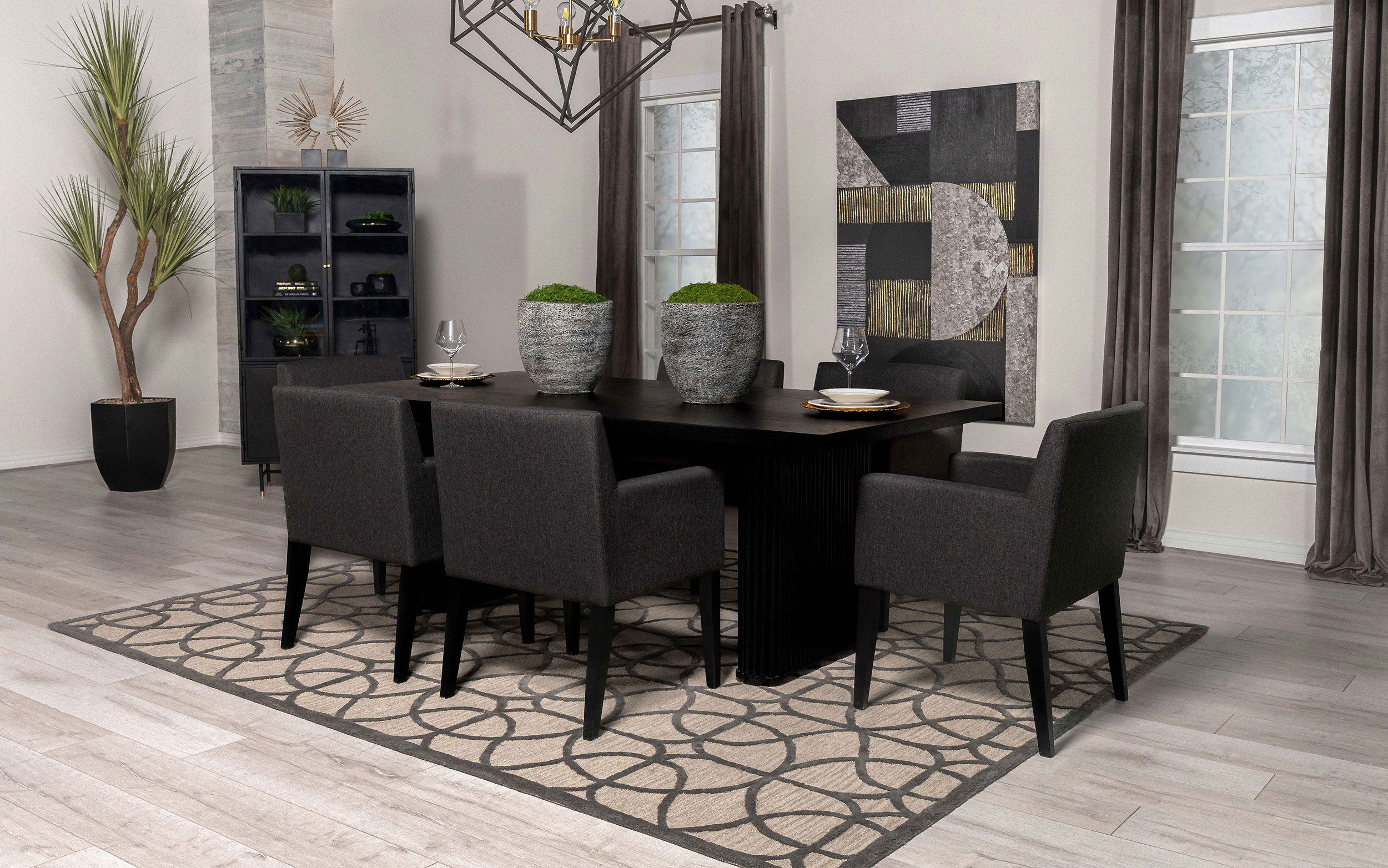 Catherine Dining Table - Ideal Furniture (Fresno,CA)
