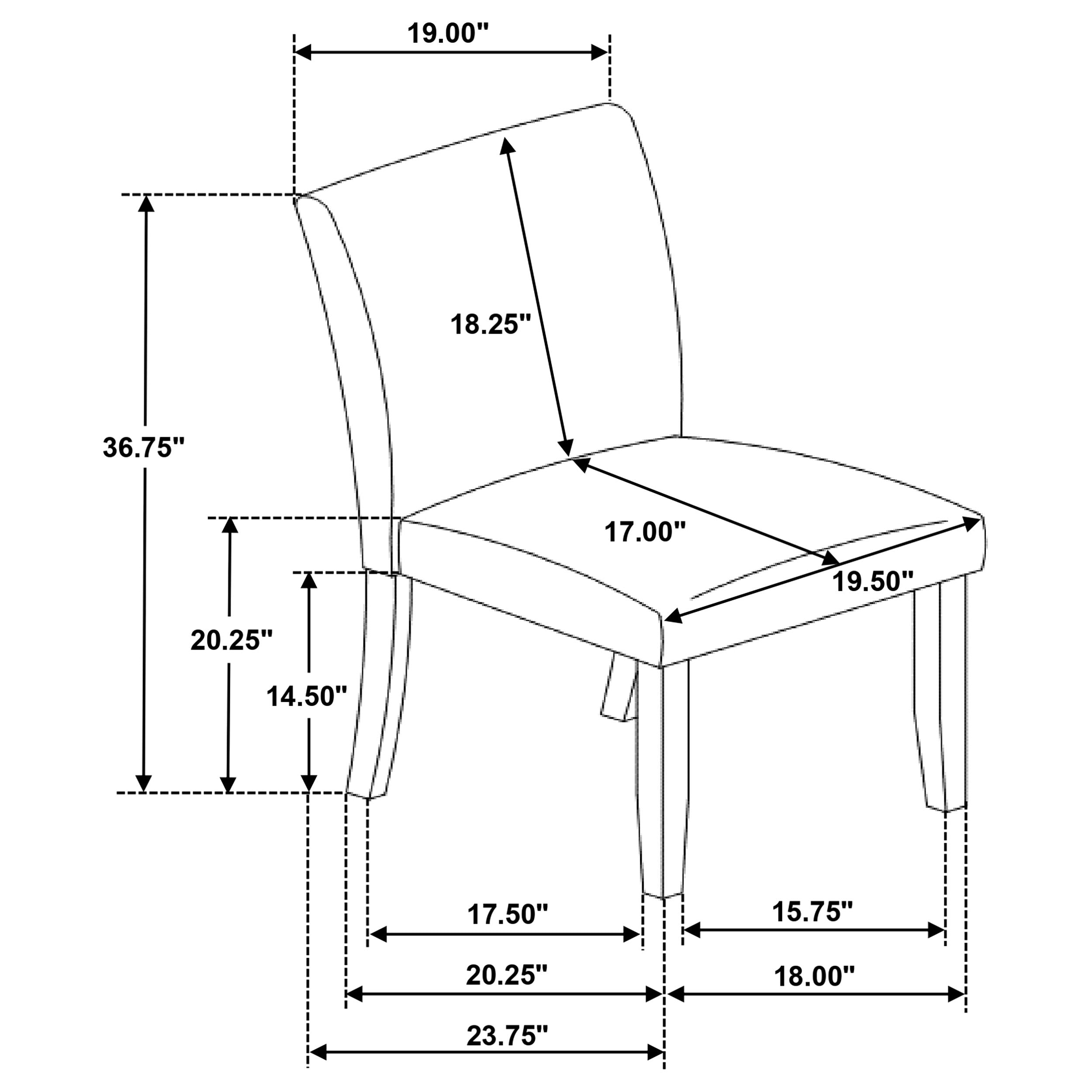 Cantley Dining Side Chair - Ideal Furniture (Fresno,CA)