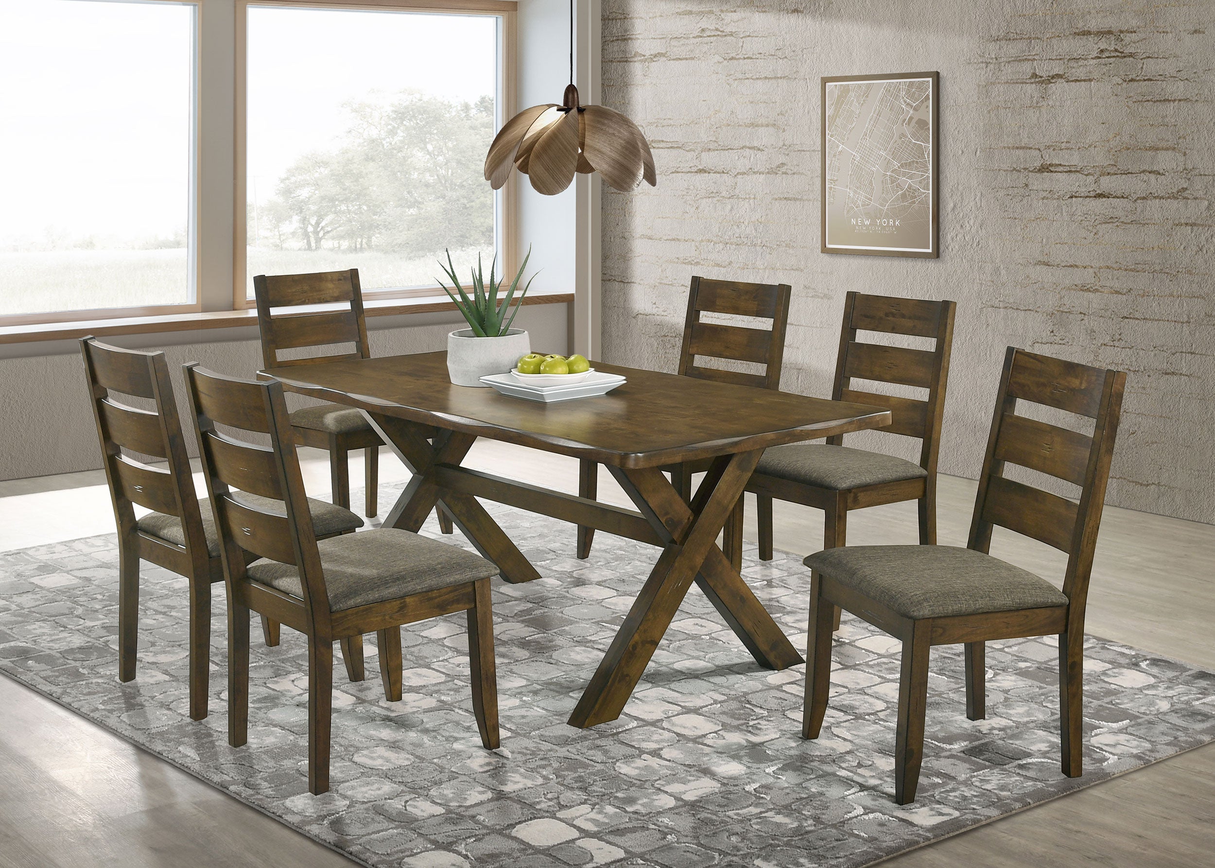 Alston Dining Set - Ideal Furniture (Fresno,CA)