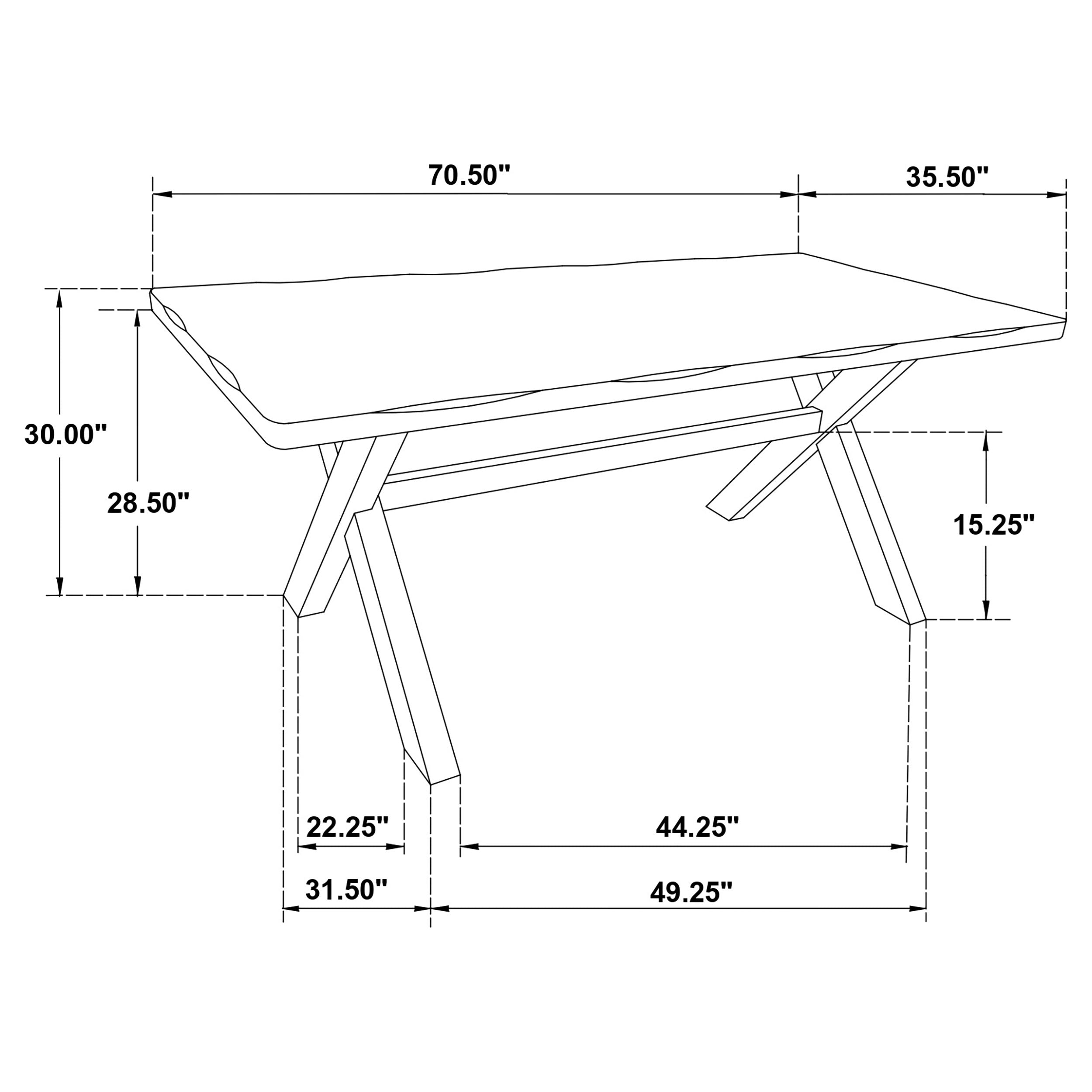 Alston Dining Set - Ideal Furniture (Fresno,CA)