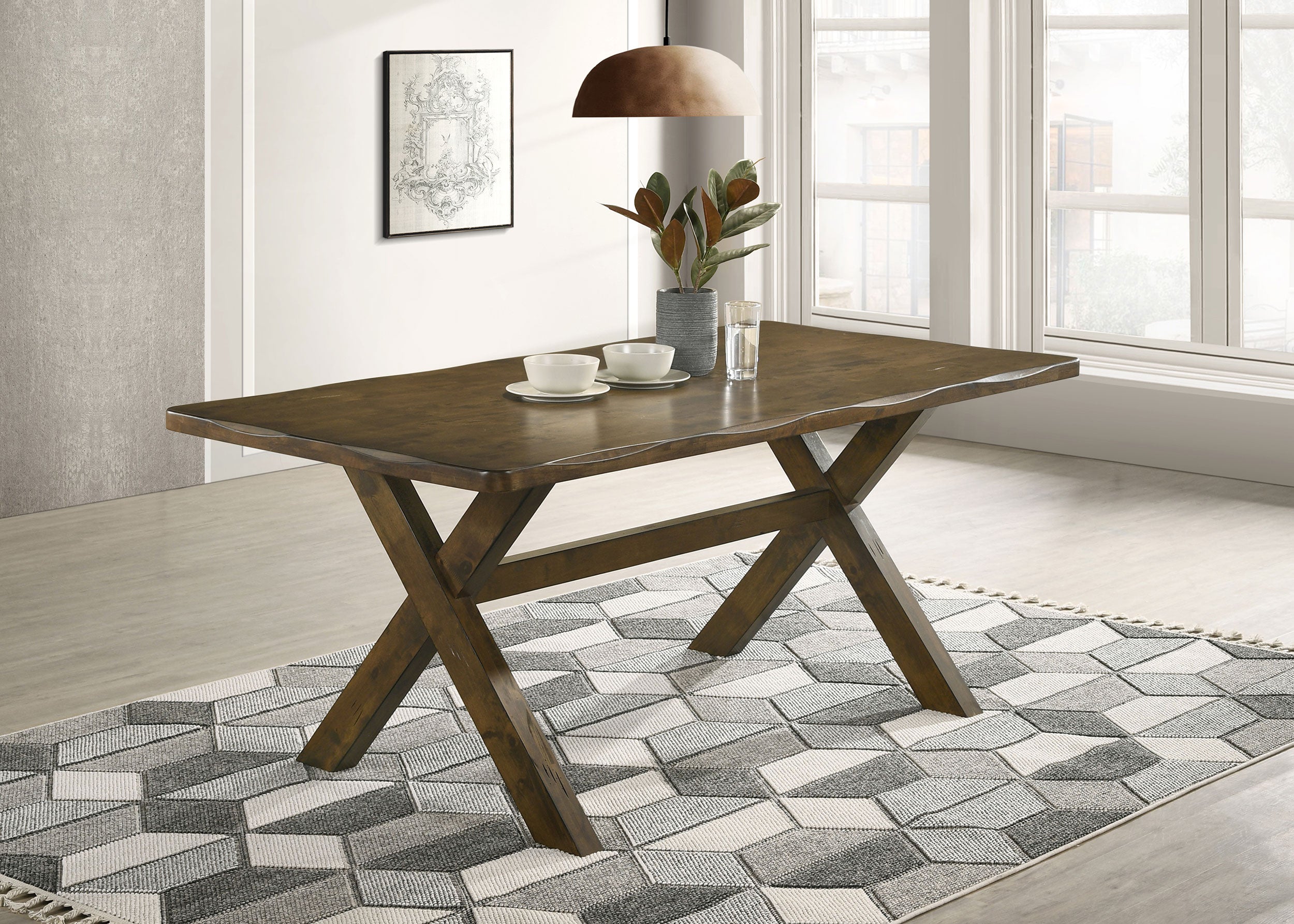 Alston Dining Table - Ideal Furniture (Fresno,CA)