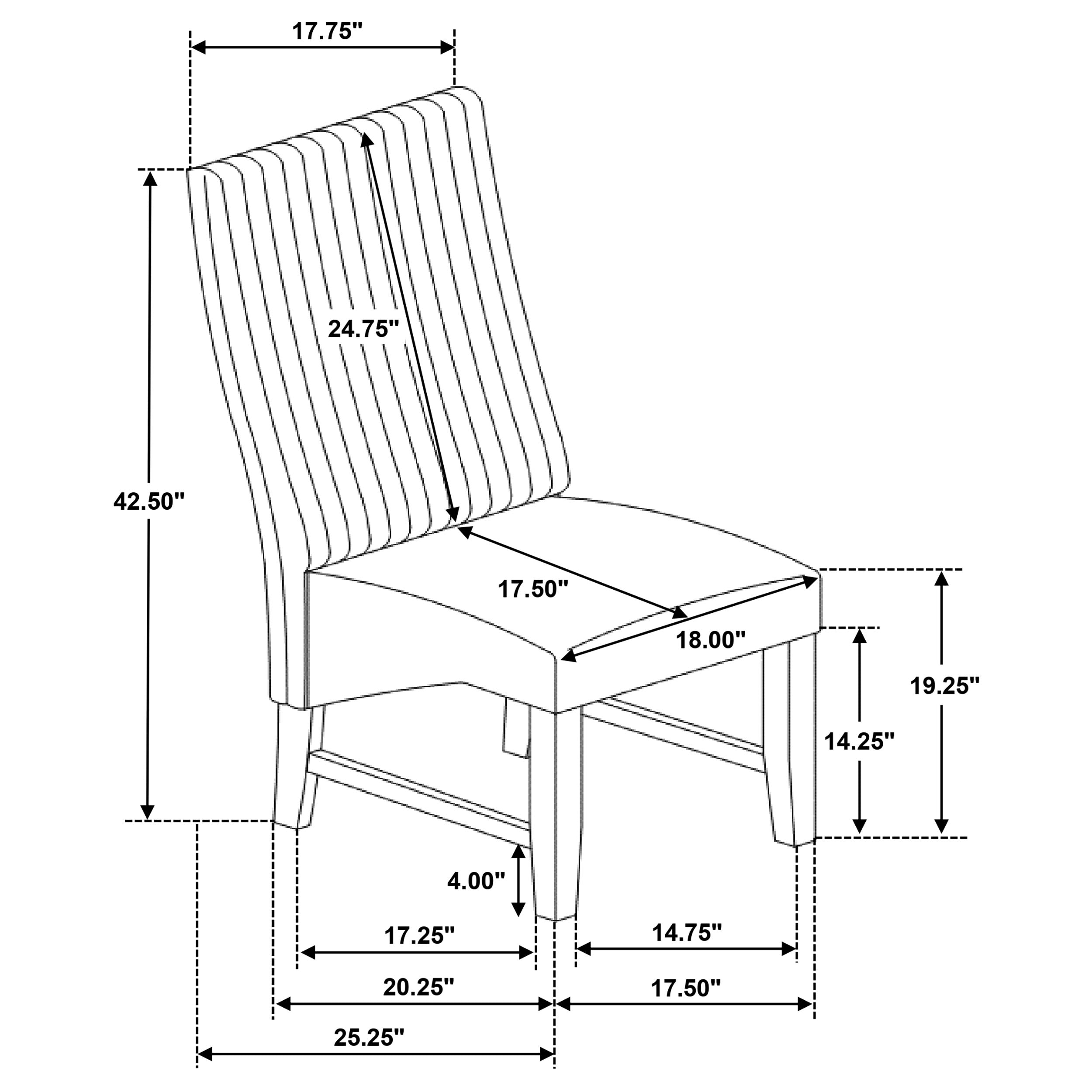 Barrand Dining Side Chair - Ideal Furniture (Fresno,CA)