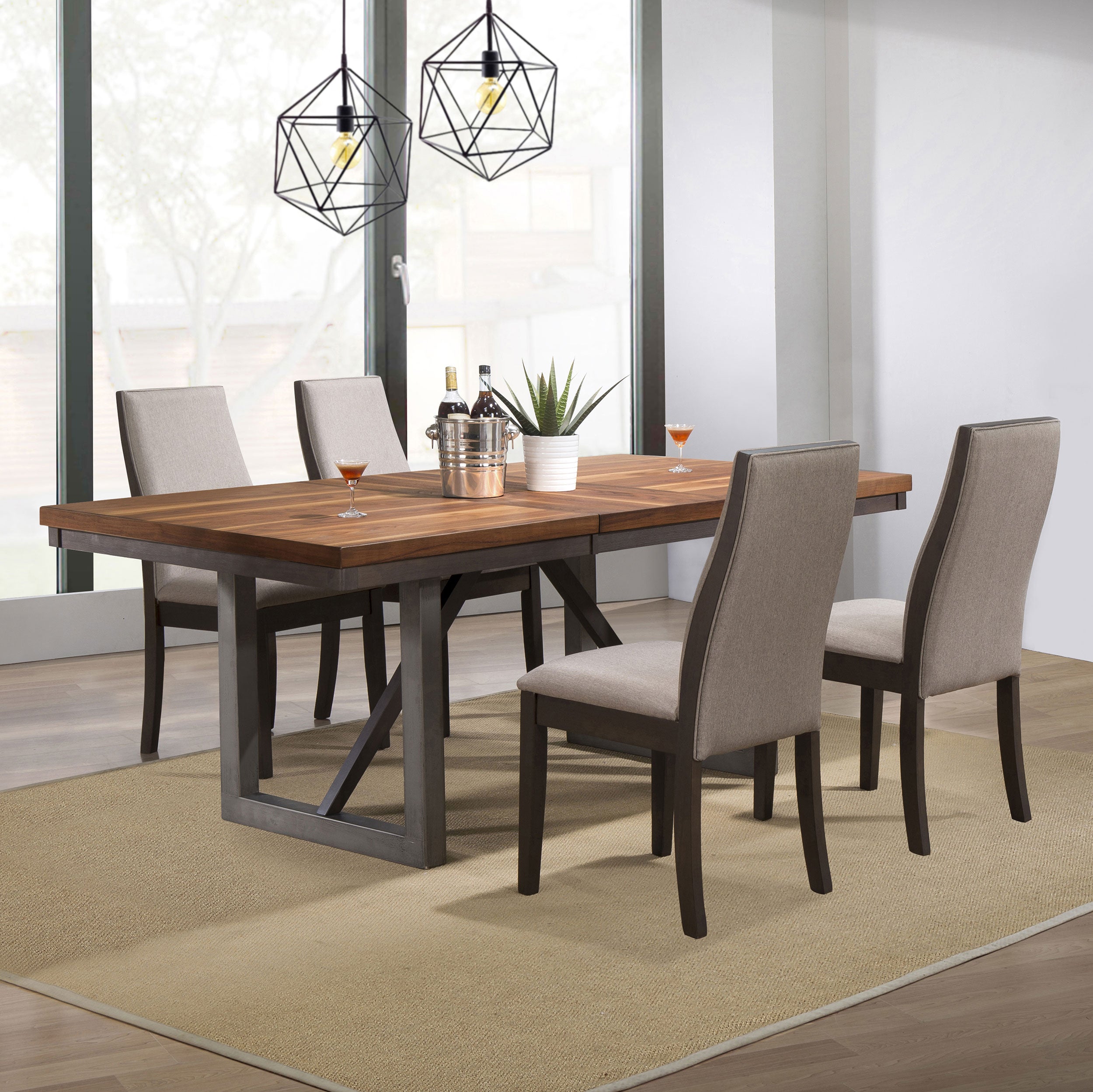 Spring Creek Dining Set - Ideal Furniture (Fresno,CA)