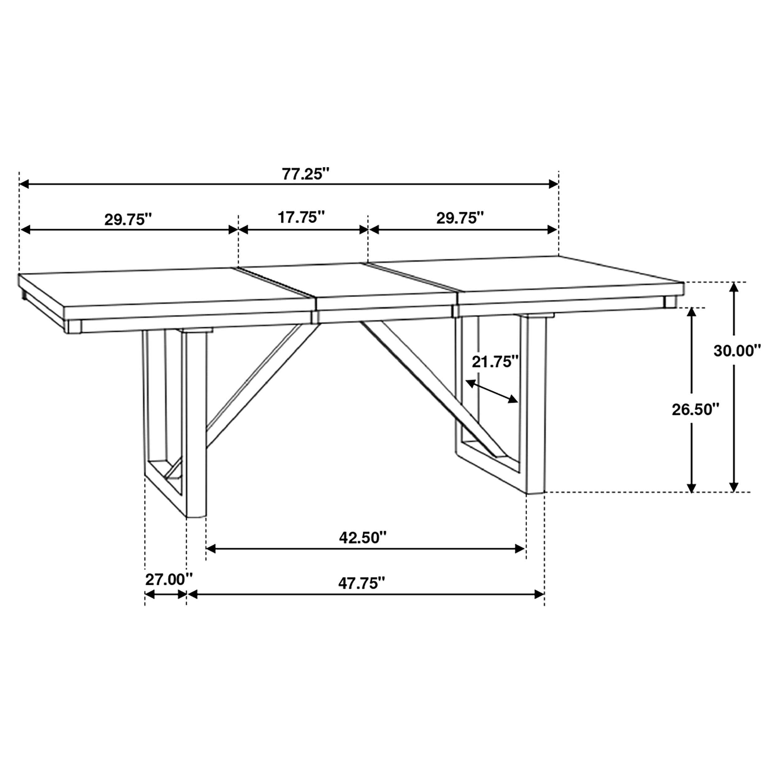 Spring Creek Extension Dining Table - Ideal Furniture (Fresno,CA)