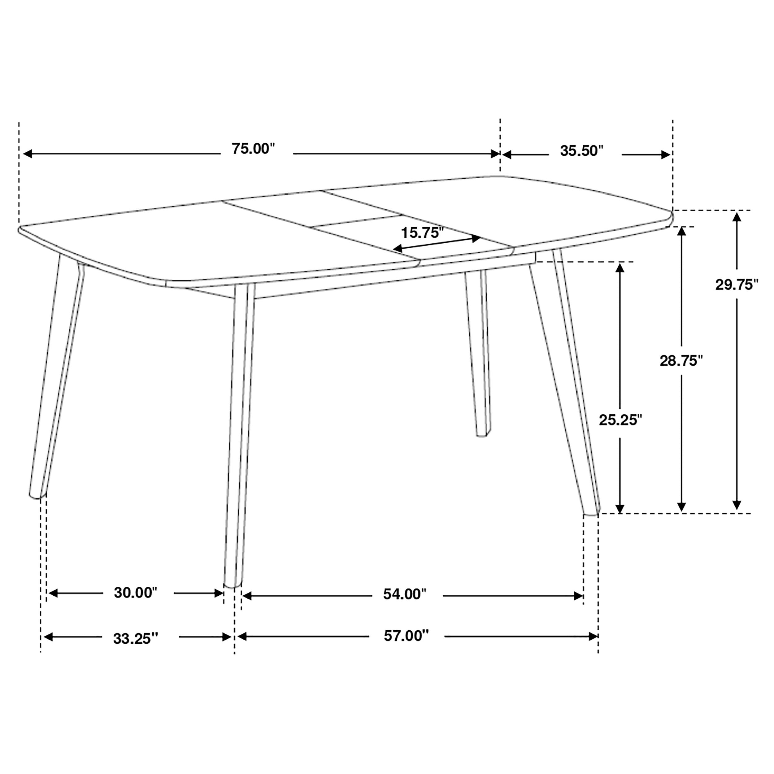 Redbridge Extension Dining Table - Ideal Furniture (Fresno,CA)