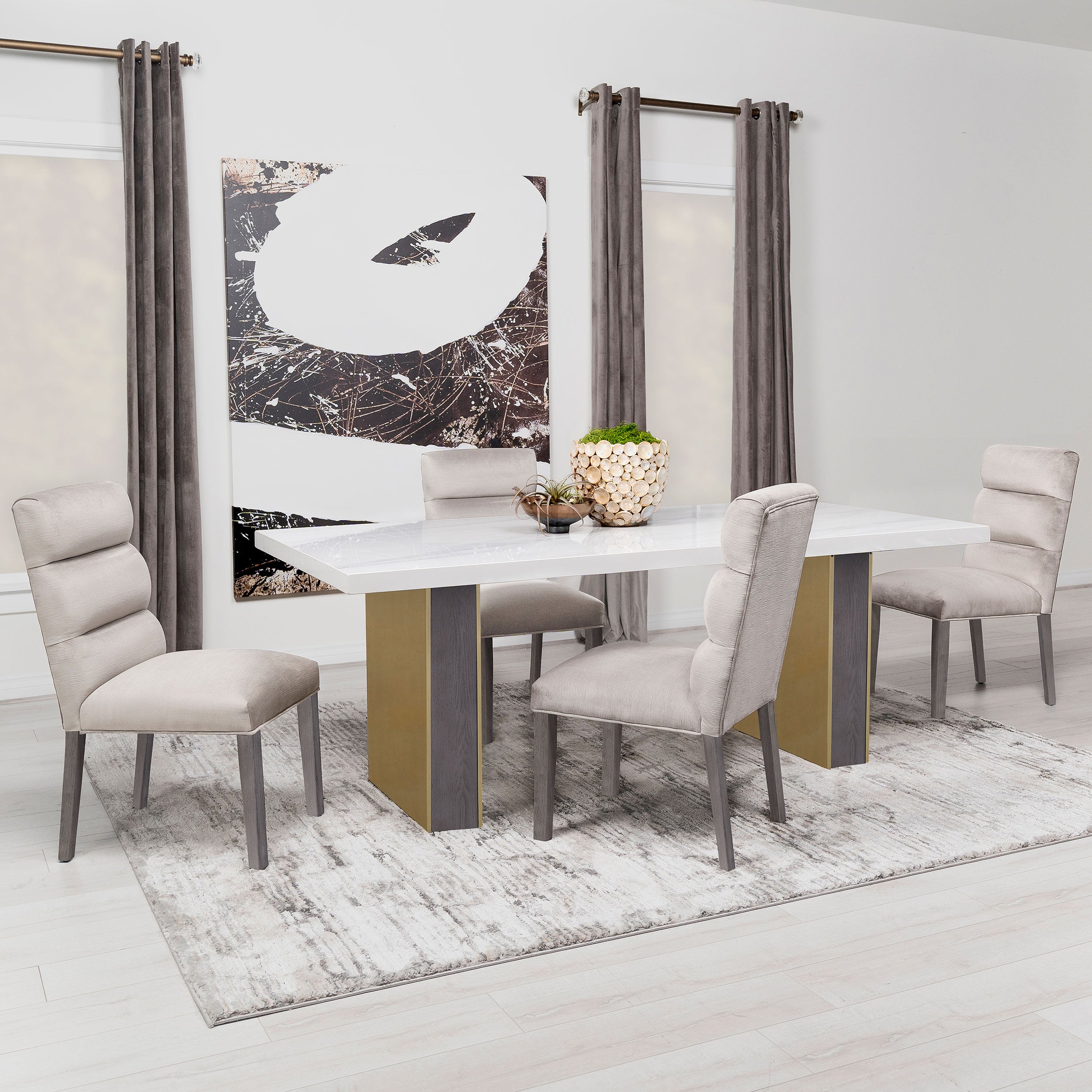 Carla Dining Side Chair - Ideal Furniture (Fresno,CA)