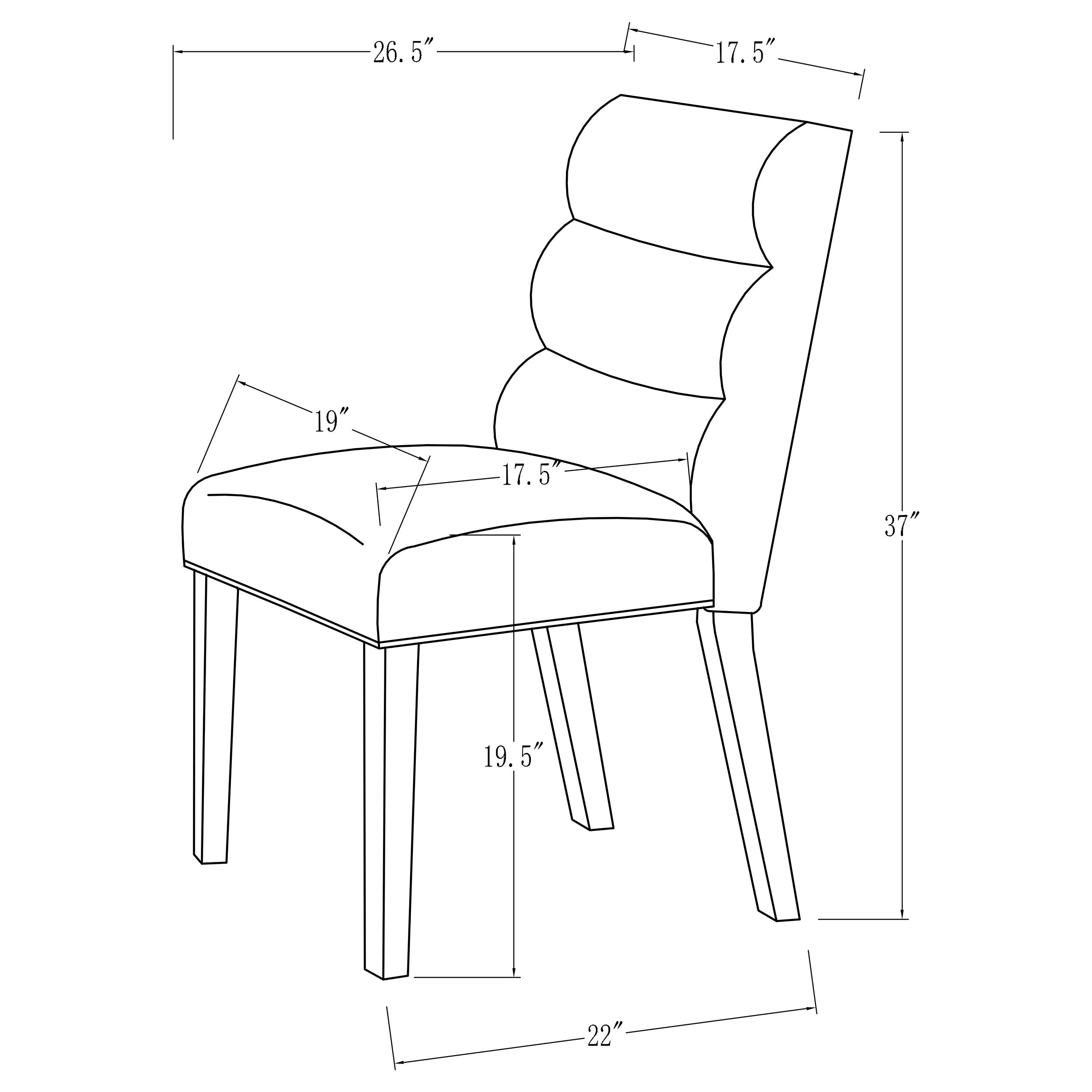Carla Dining Side Chair - Ideal Furniture (Fresno,CA)