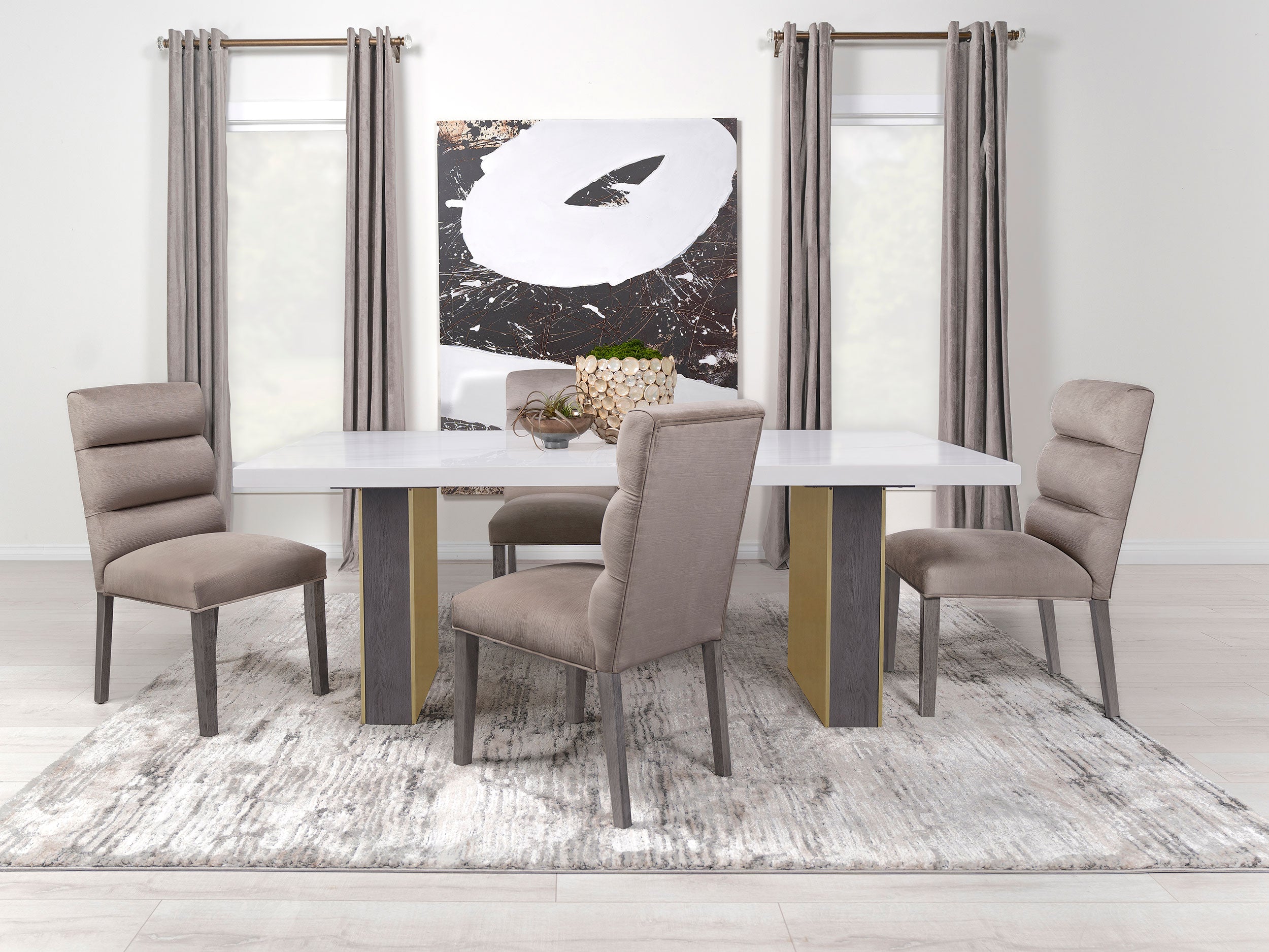 Carla Dining Side Chair - Ideal Furniture (Fresno,CA)