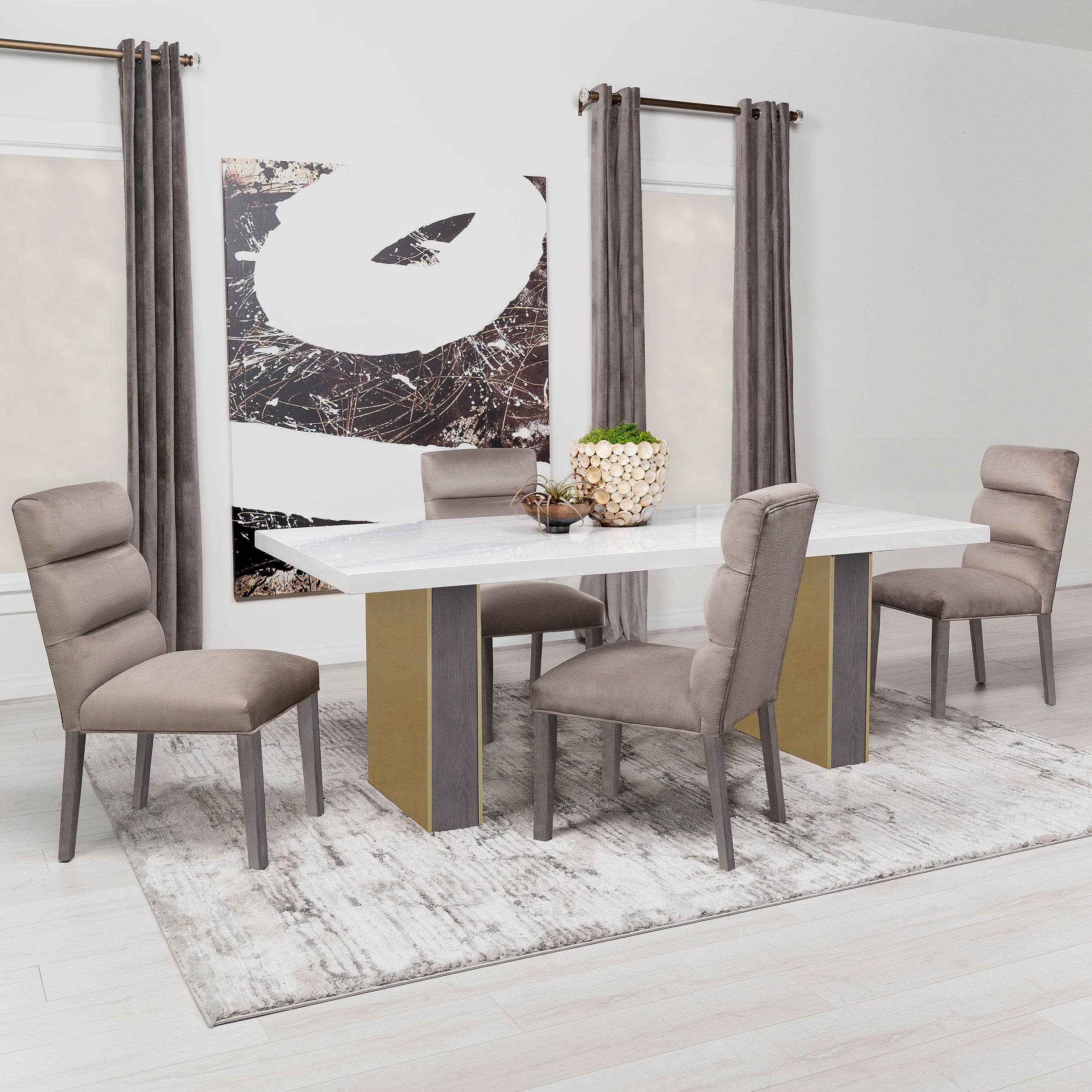 Carla Dining Side Chair - Ideal Furniture (Fresno,CA)