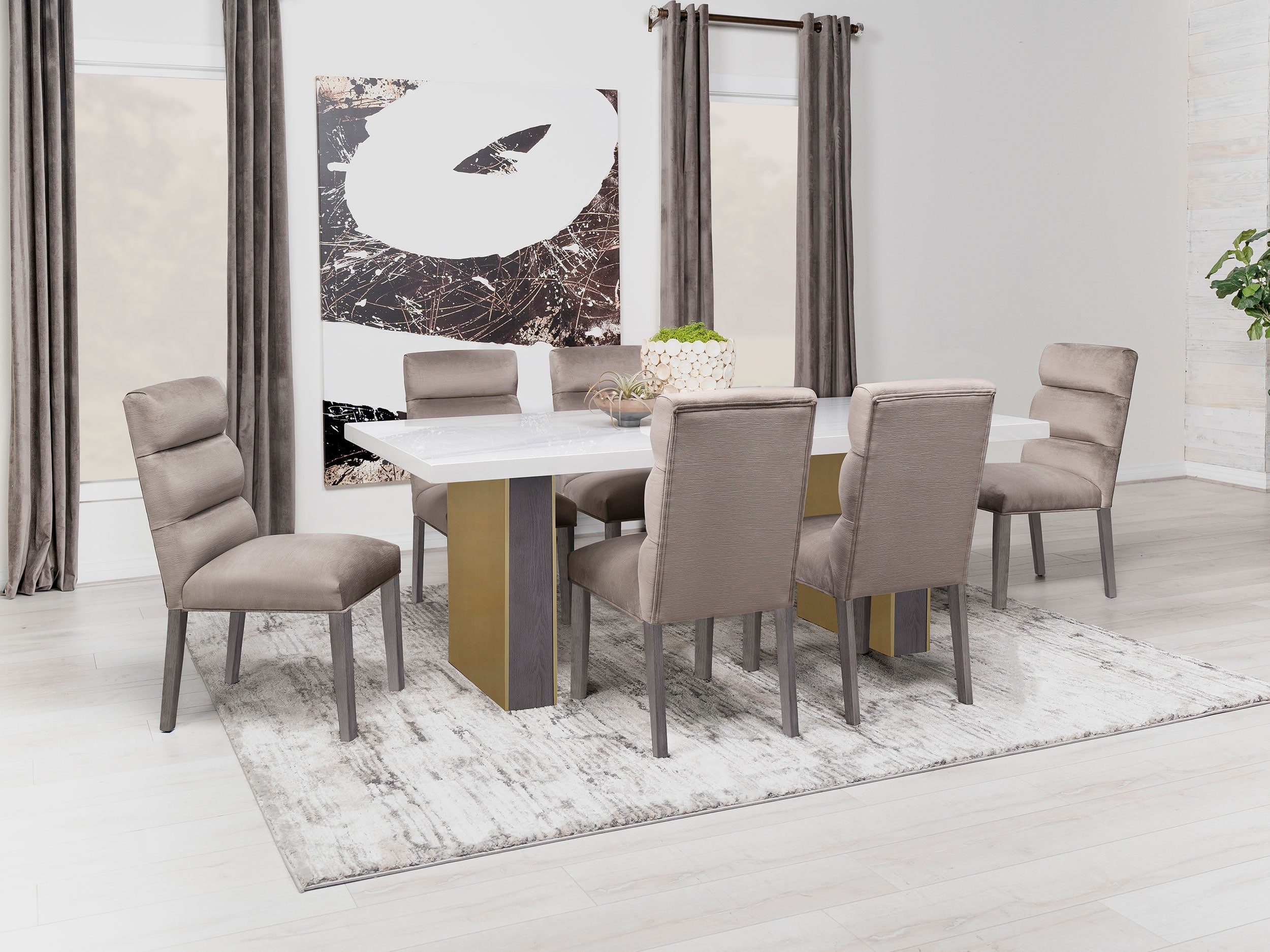 Carla Dining Side Chair - Ideal Furniture (Fresno,CA)