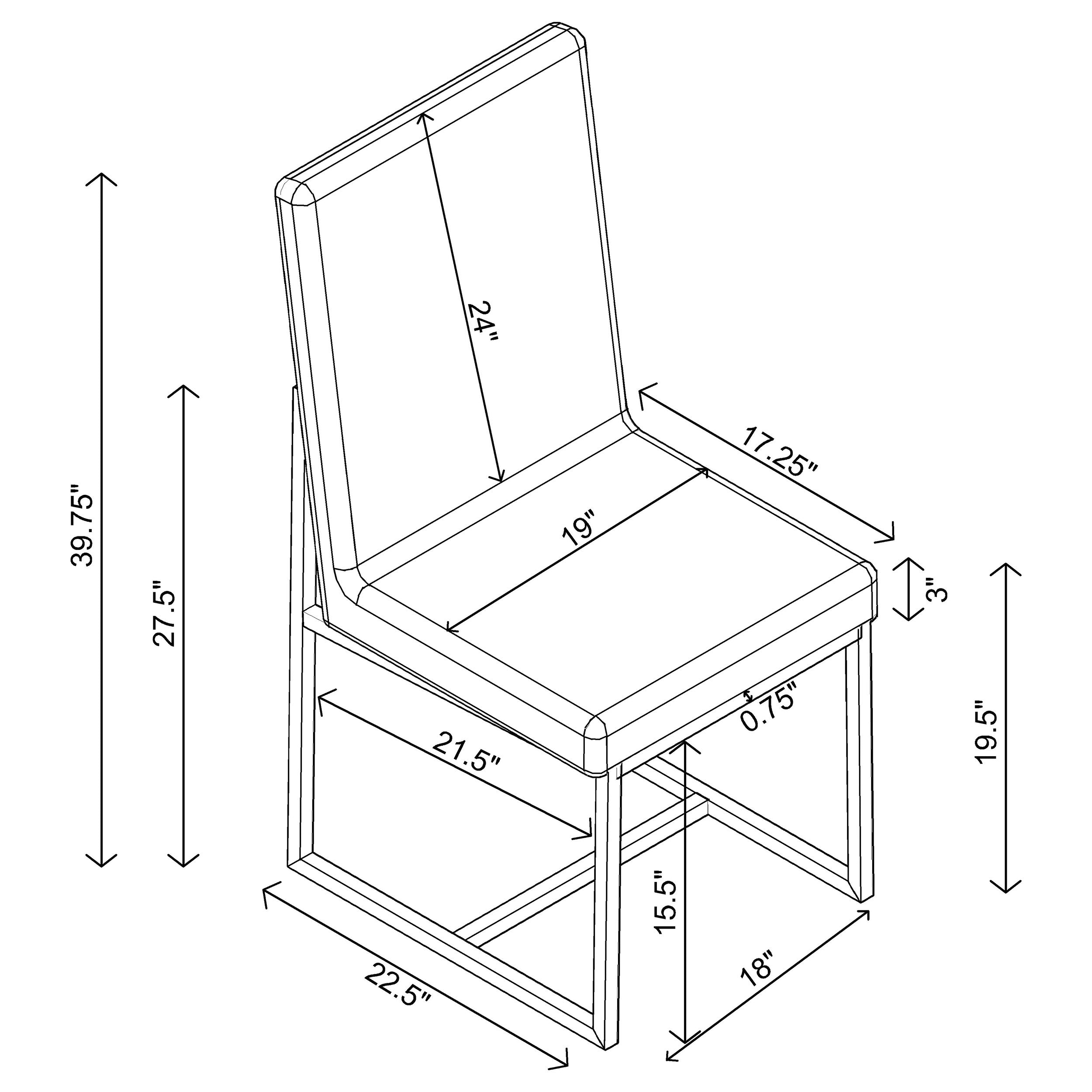Mackinnon Dining Side Chair - Ideal Furniture (Fresno,CA)