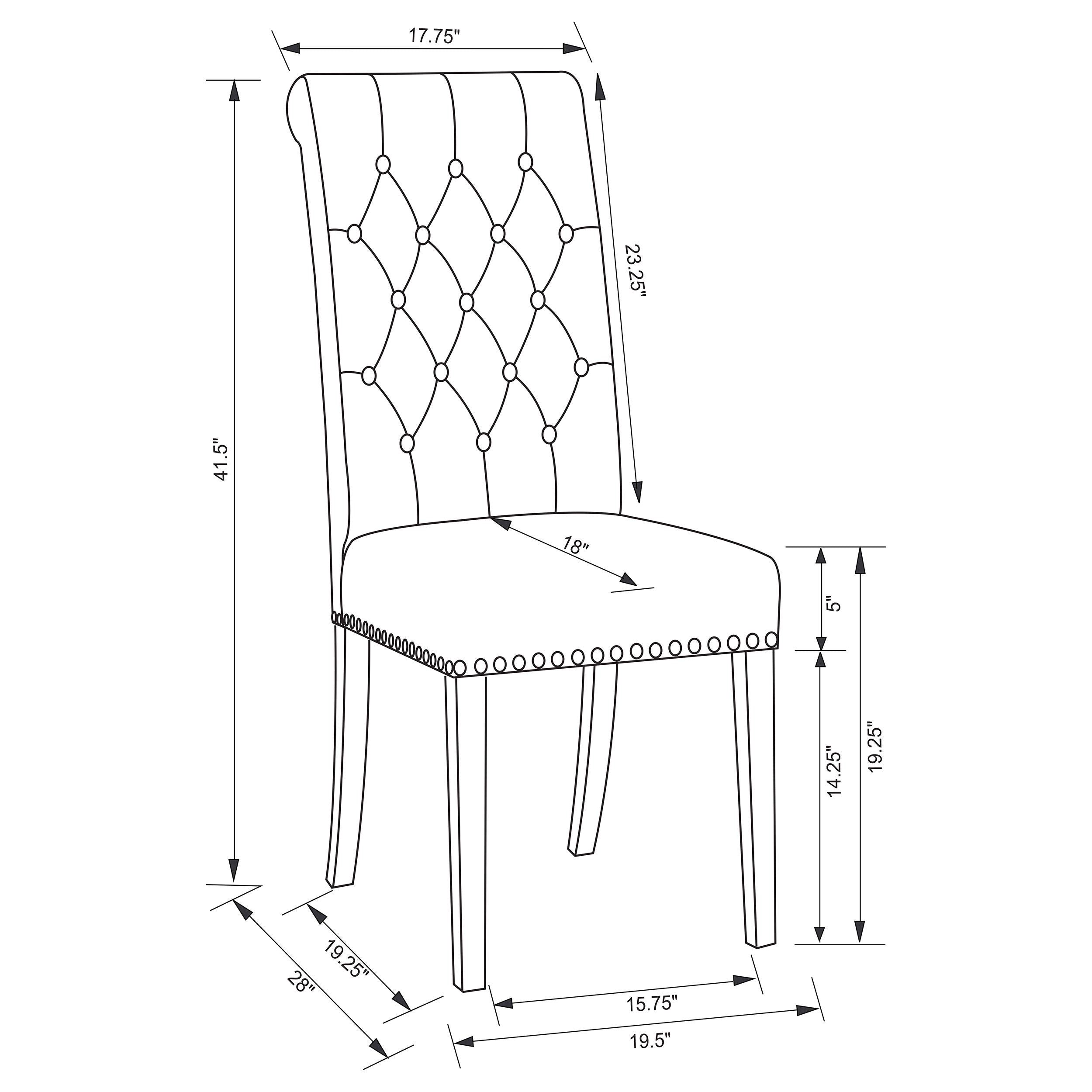 Alana Dining Side Chair - Ideal Furniture (Fresno,CA)