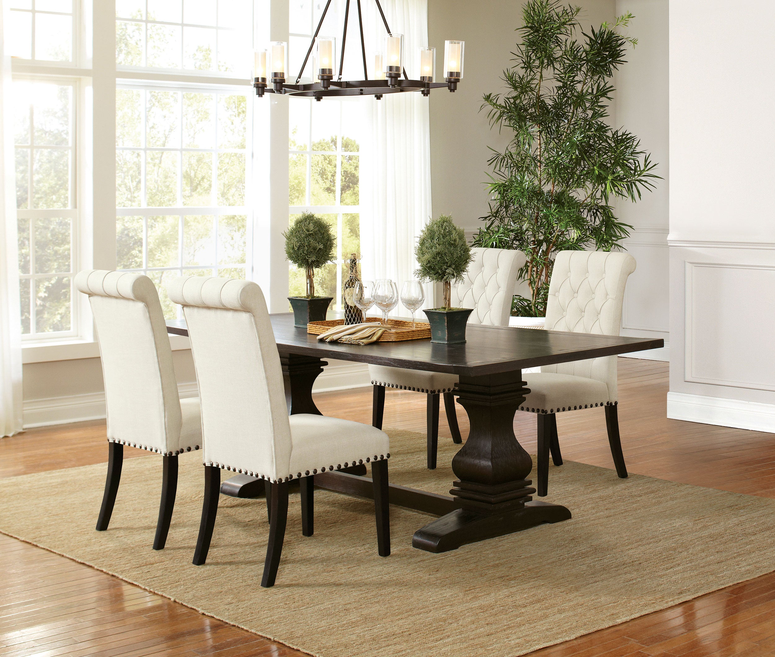 Parkins Dining Set - Ideal Furniture (Fresno,CA)