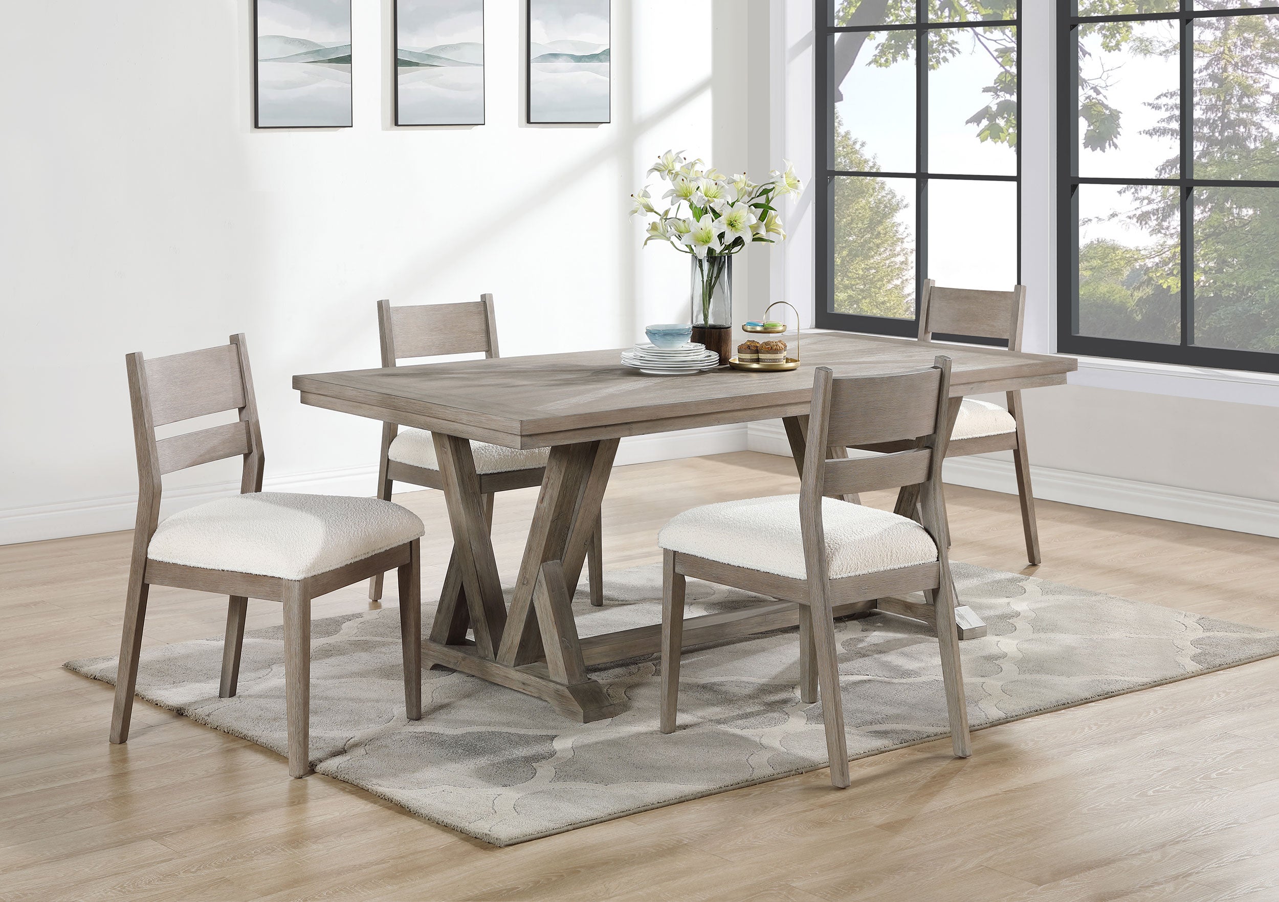 Cornelia Dining Set - Ideal Furniture (Fresno,CA)