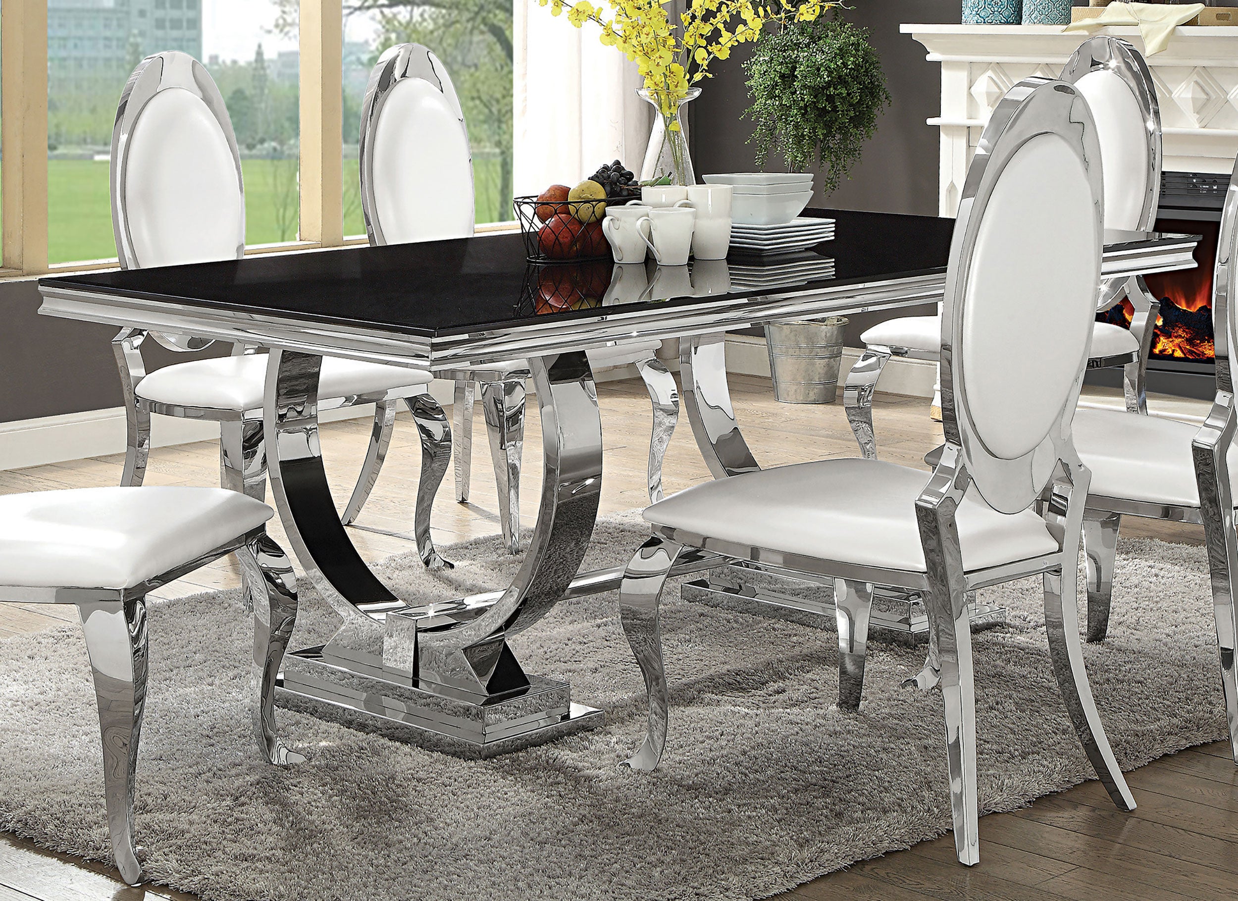 Antoine Dining Table - Ideal Furniture (Fresno,CA)