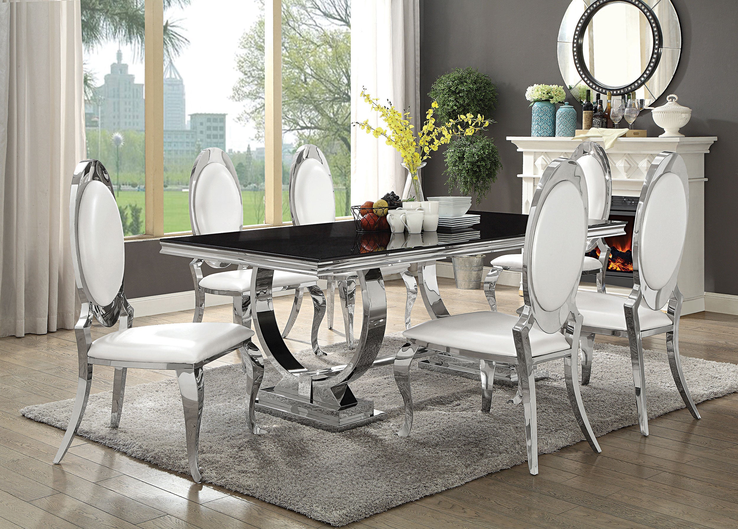 Antoine Dining Table - Ideal Furniture (Fresno,CA)