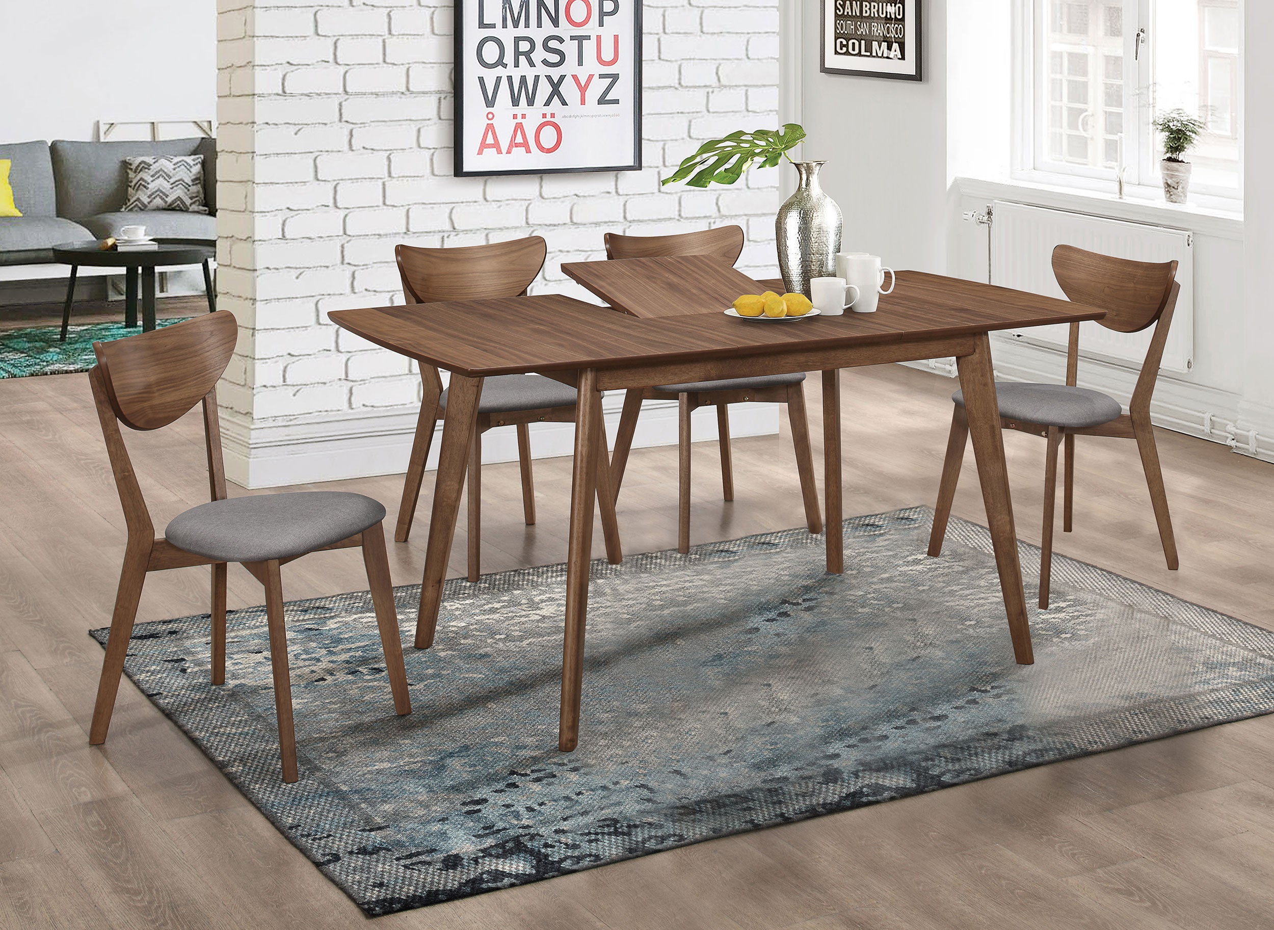 Alfredo Dining Set - Ideal Furniture (Fresno,CA)