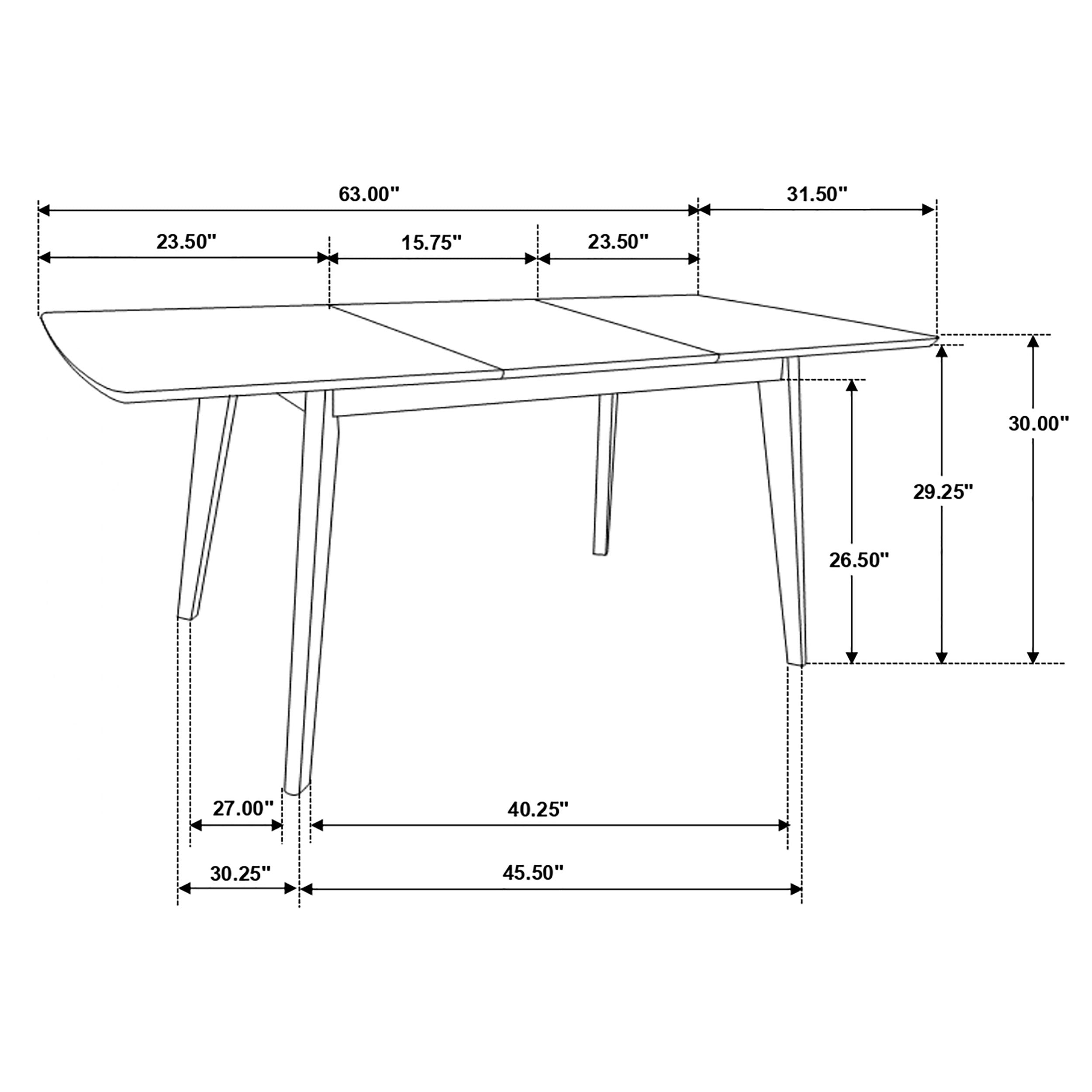 Alfredo Dining Set - Ideal Furniture (Fresno,CA)