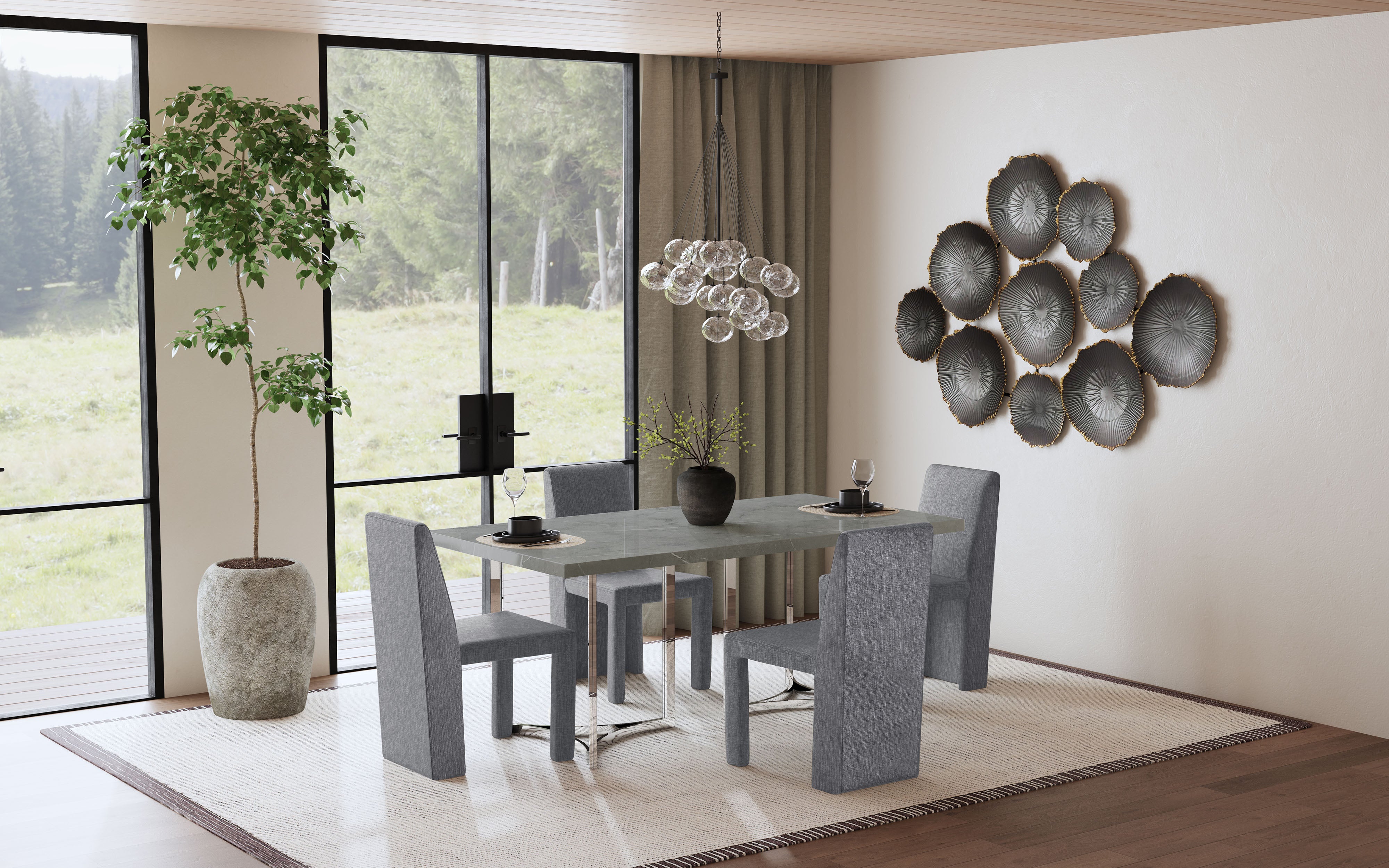 Sterling Dining Table - Ideal Furniture (Fresno,CA)