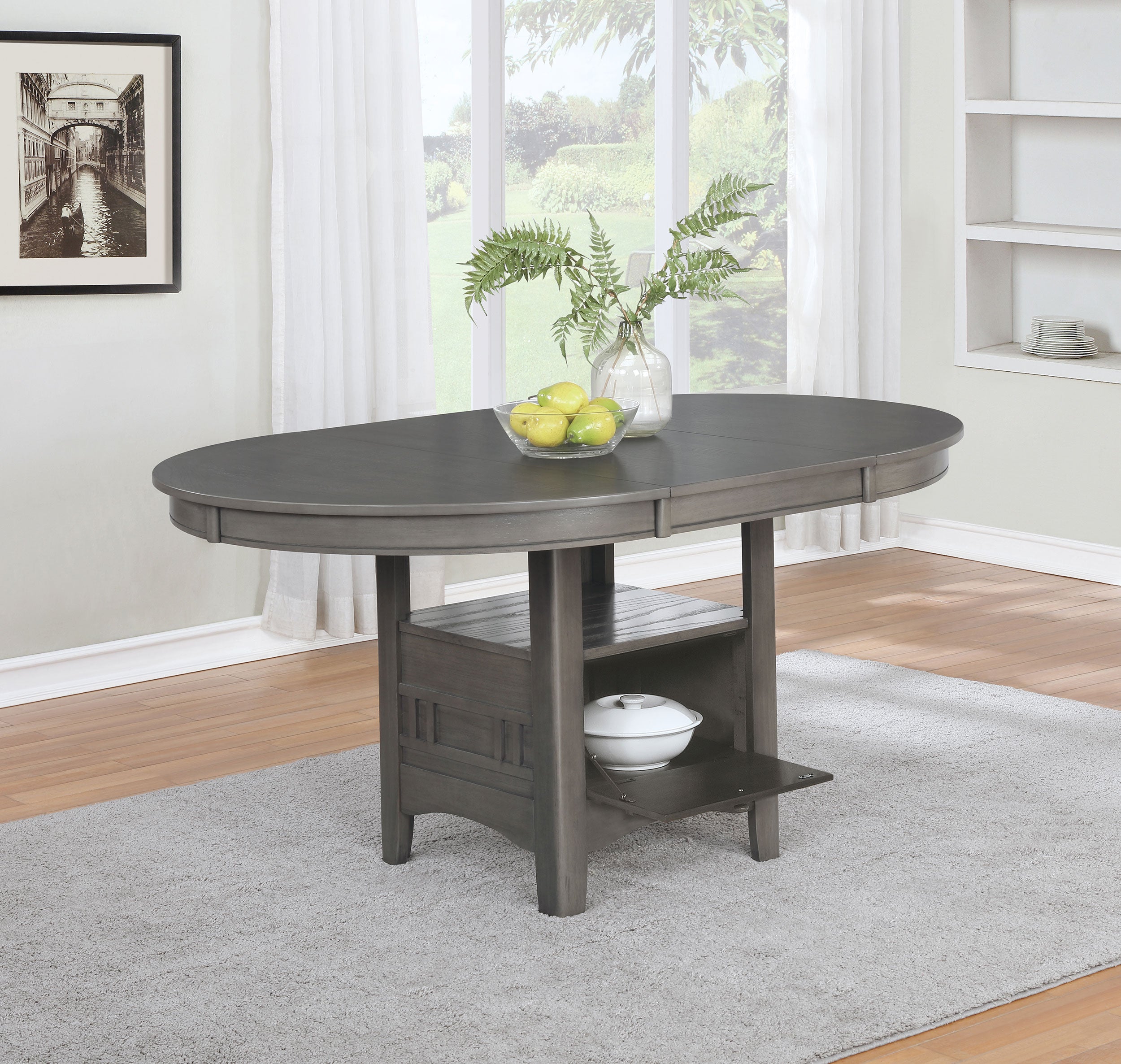 Lavon Extension Dining Table - Ideal Furniture (Fresno,CA)