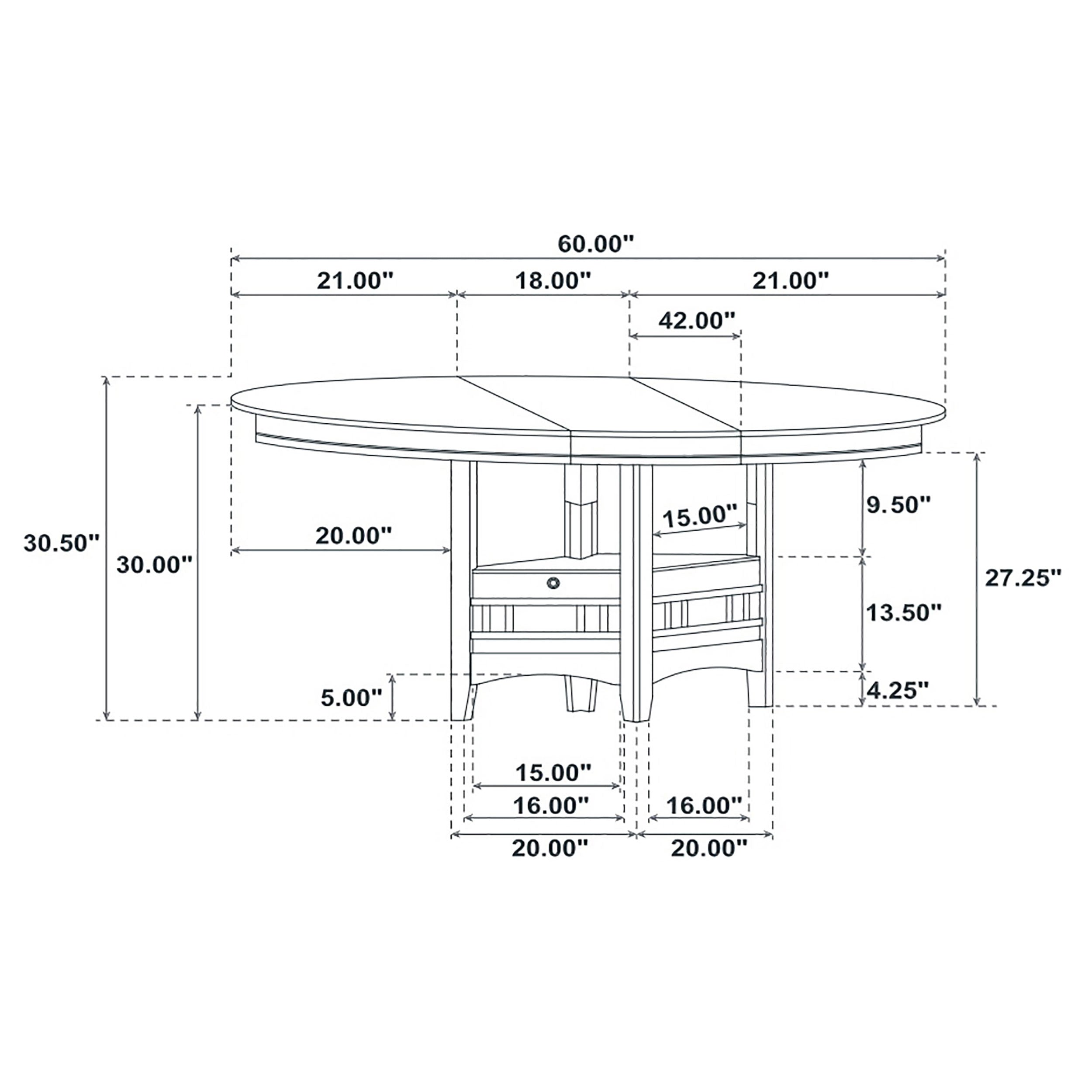 Lavon Extension Dining Table - Ideal Furniture (Fresno,CA)