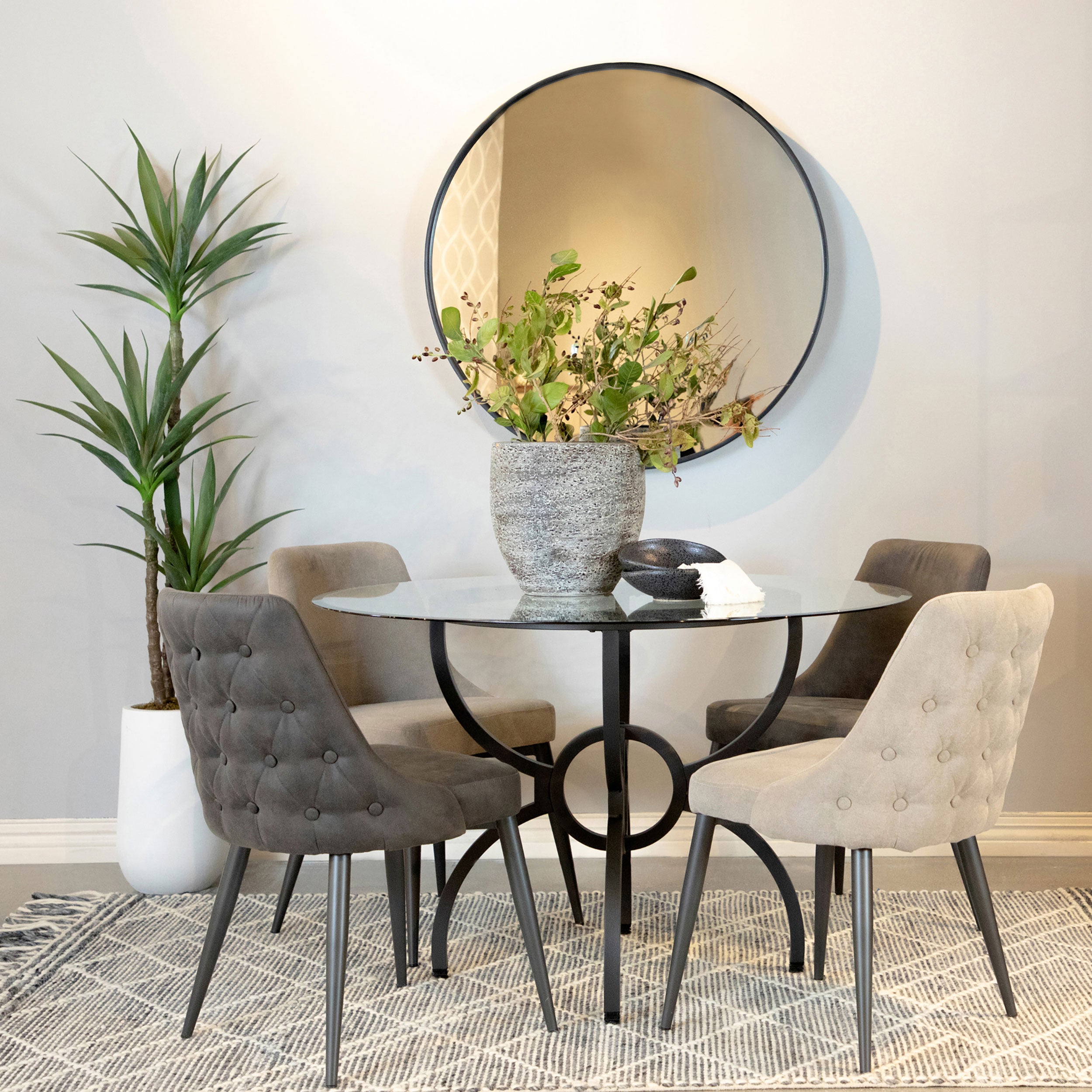 Aviano Dining Table - Ideal Furniture (Fresno,CA)